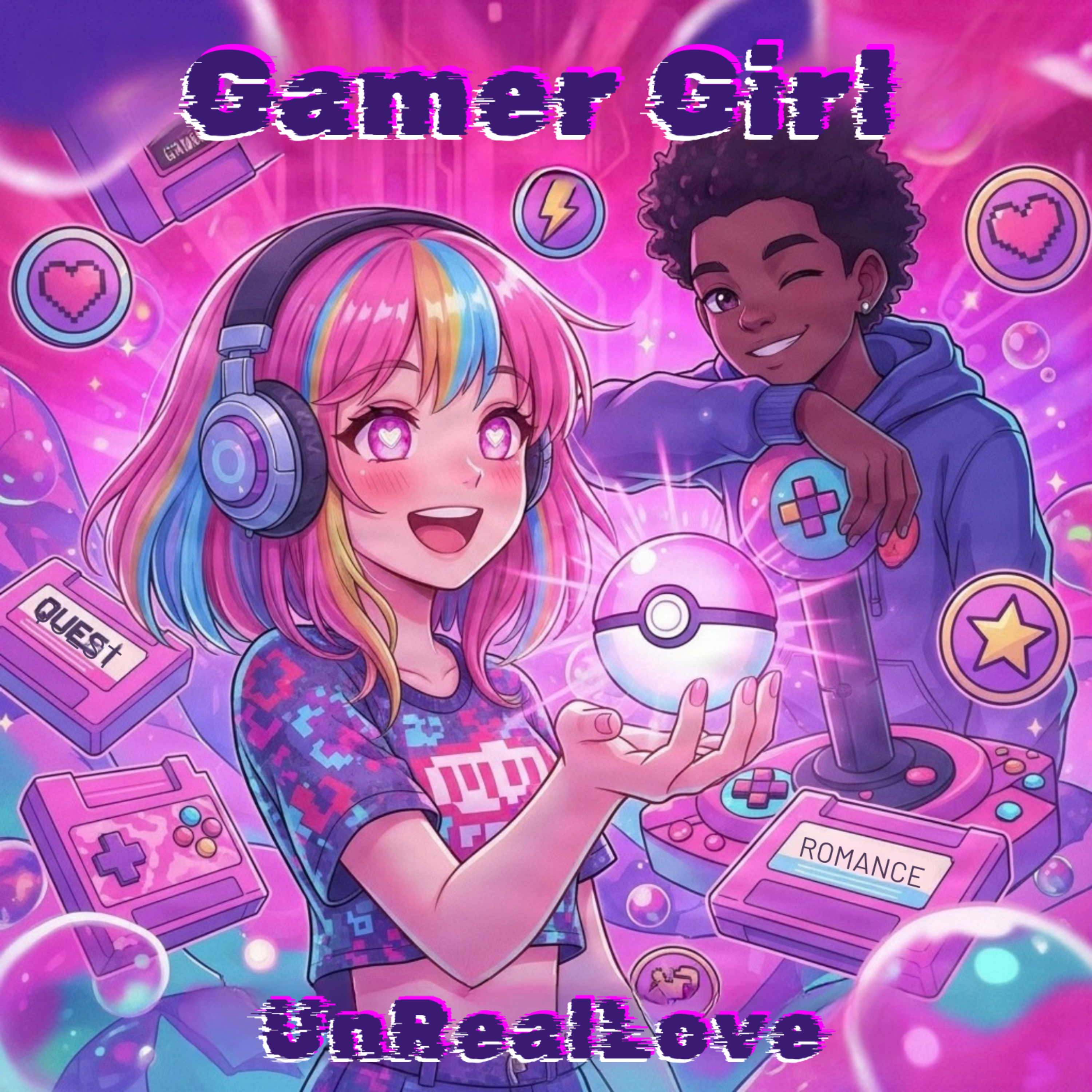 Gamer Girl by UnRealLove cover art