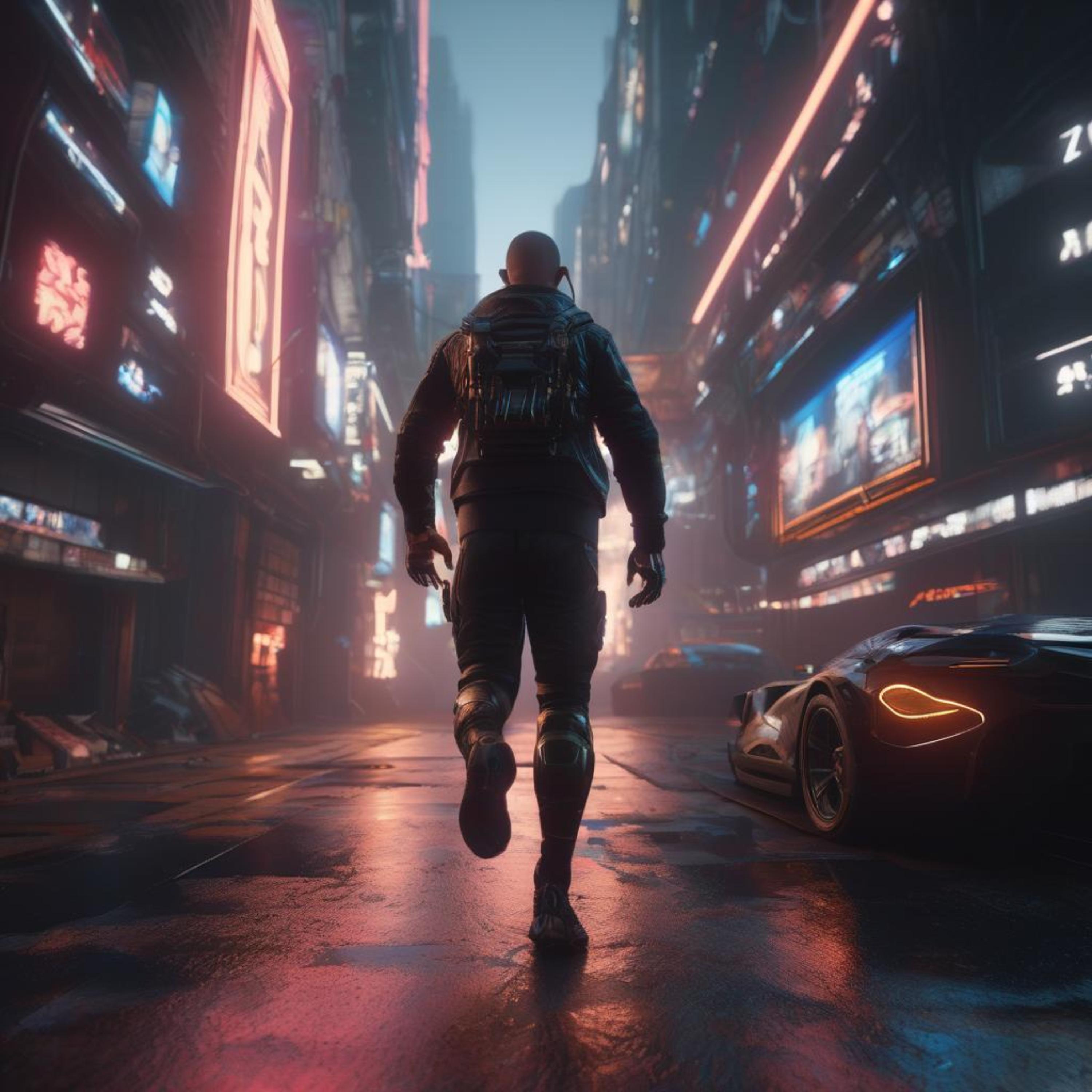 The crowd artwork