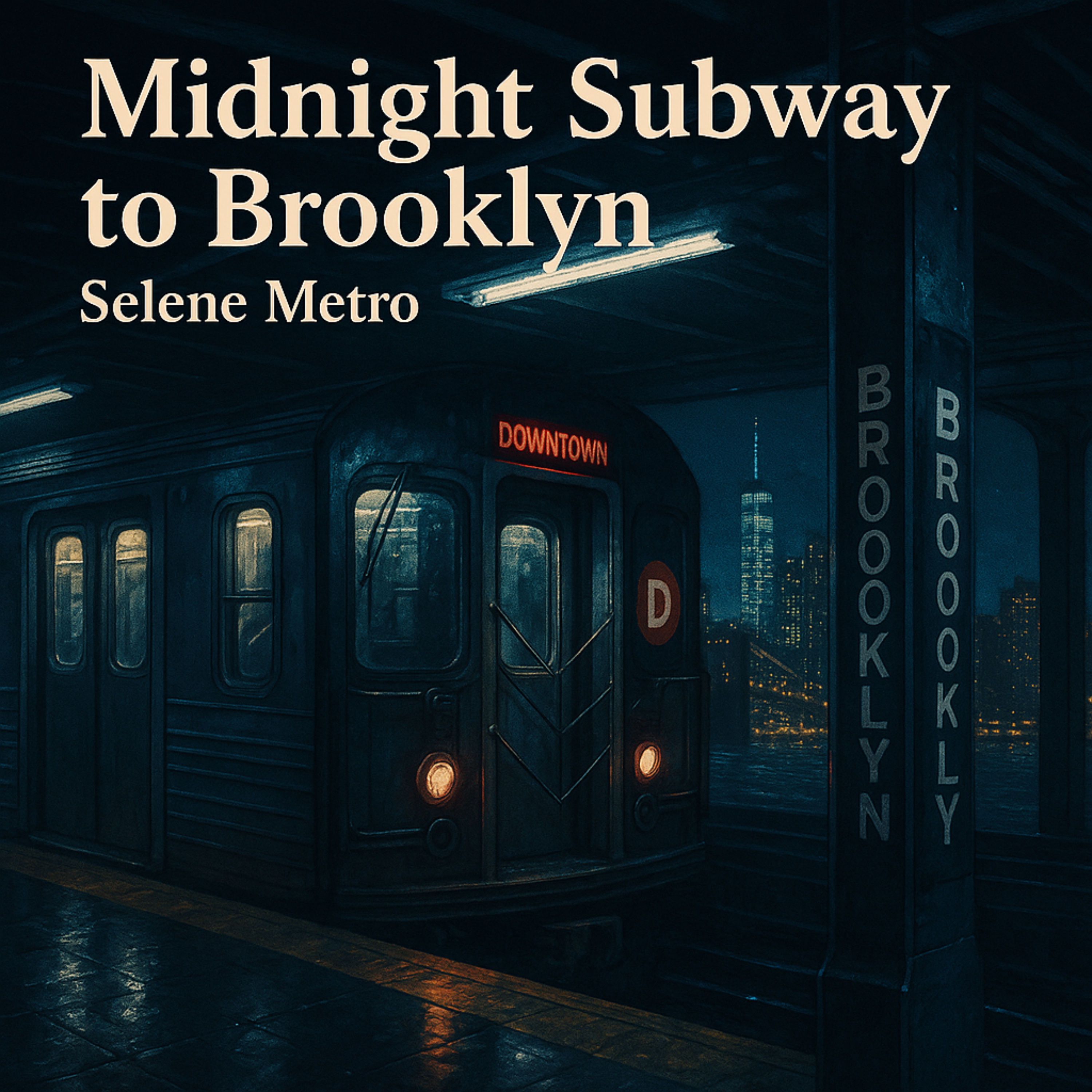 Midnight Subway to Brooklyn artwork