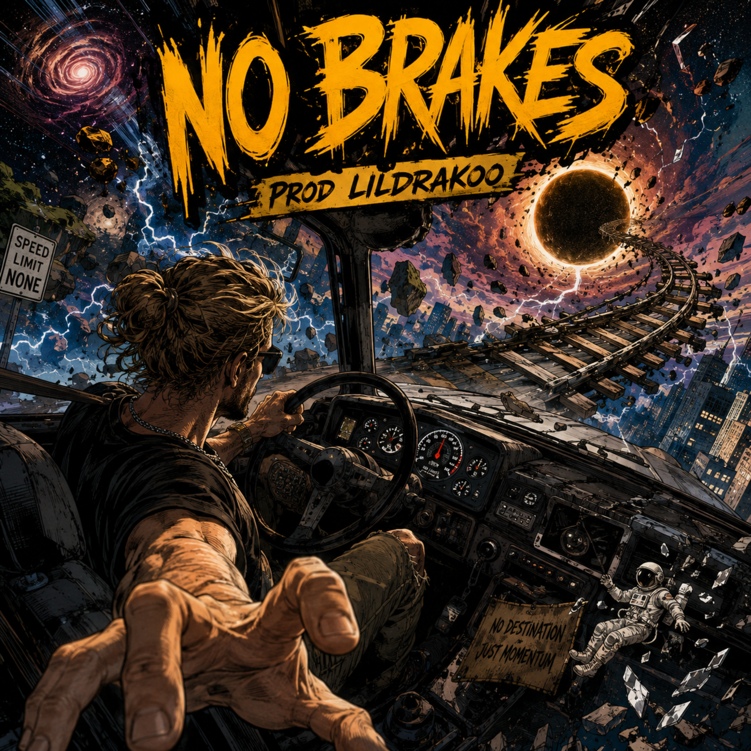 No Brakes by LilDrakoo cover art