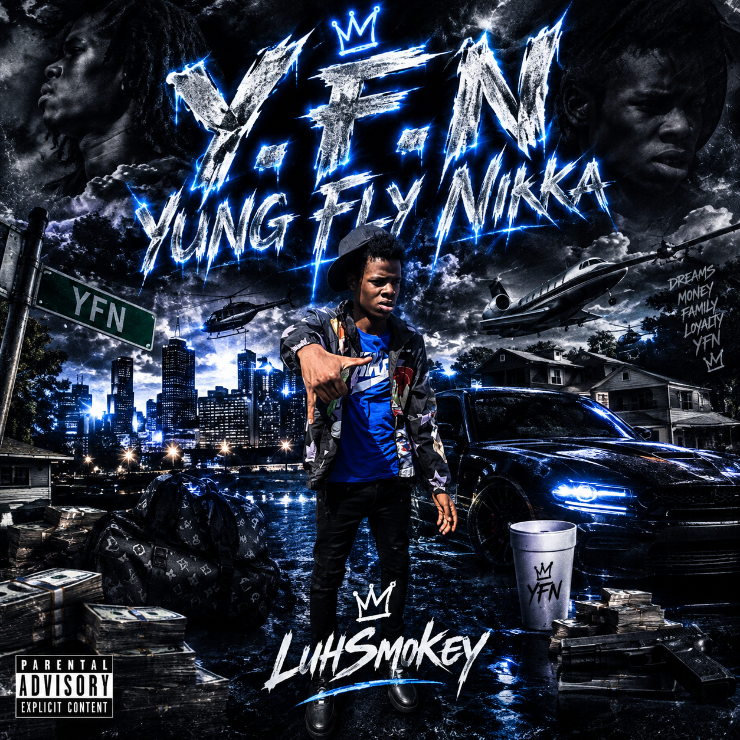 Y.F.N by LuhSmokey cover art