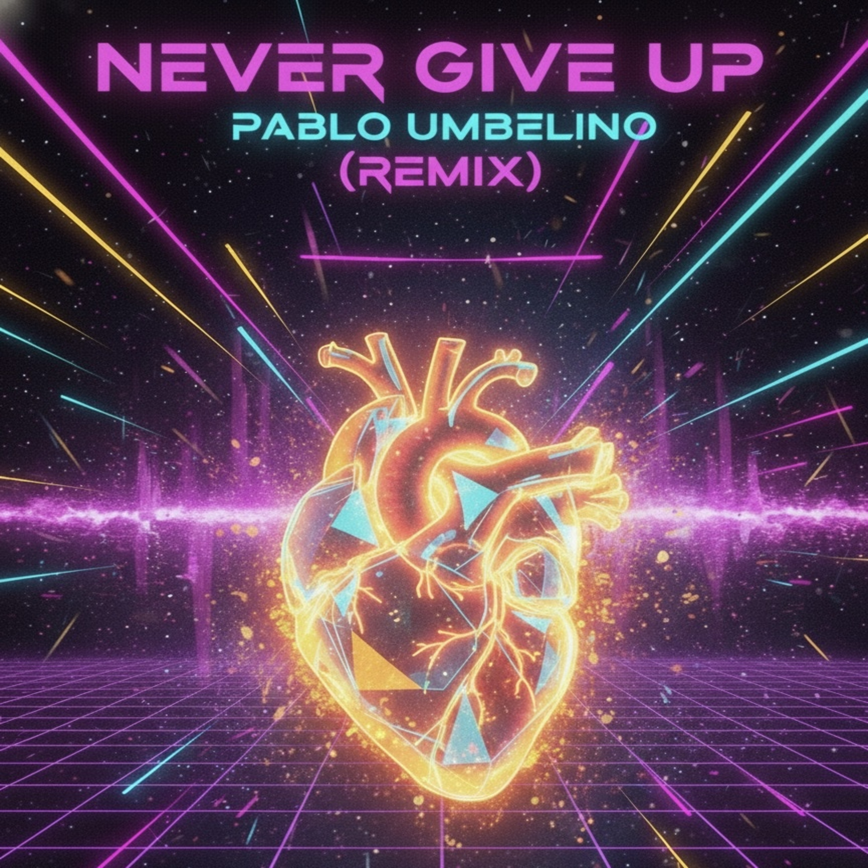 Never Give Up (Remix) artwork