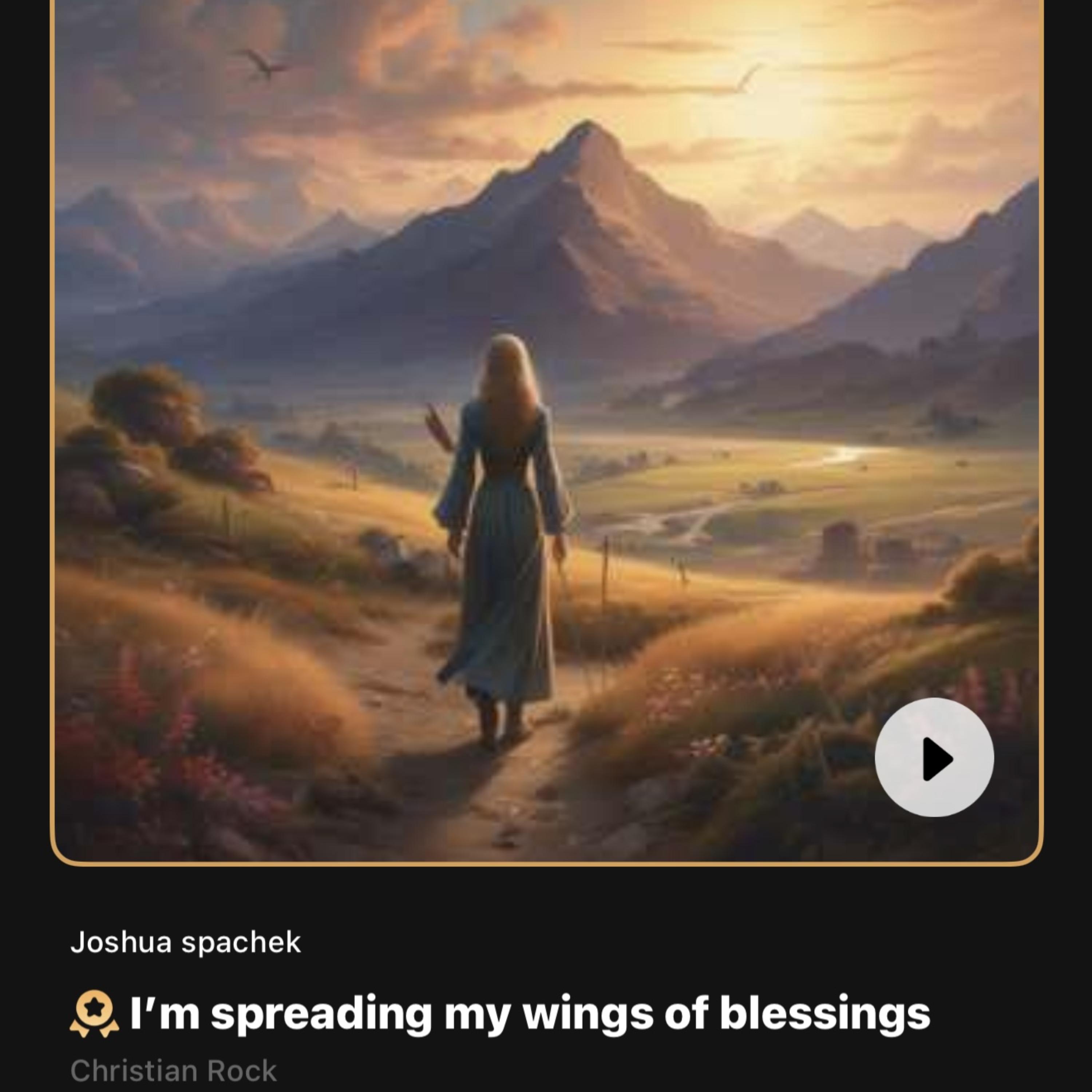 I’m Spreading My Wings Of Blessings artwork