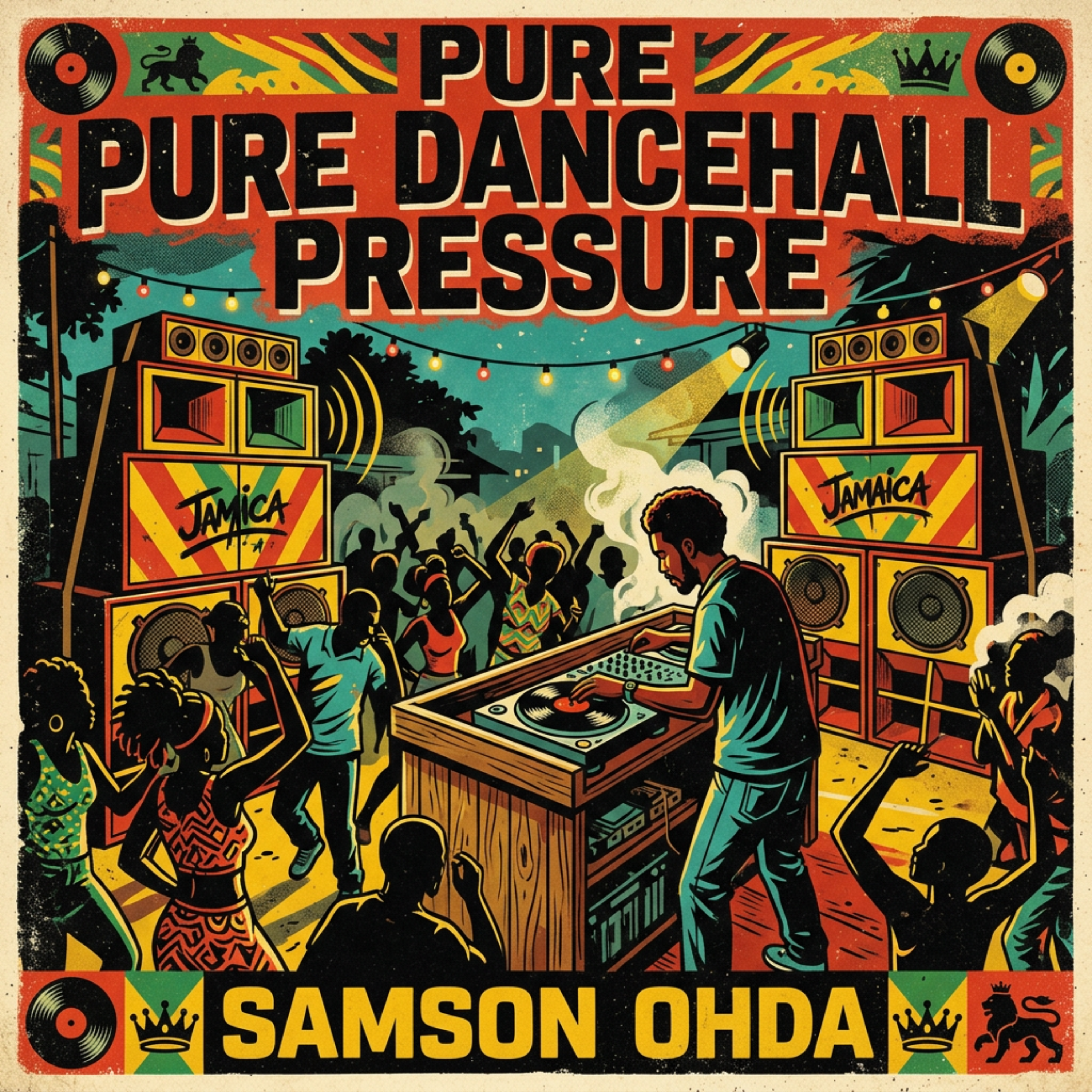 Pure Dancehall Pressure by Samson Ohda  cover art