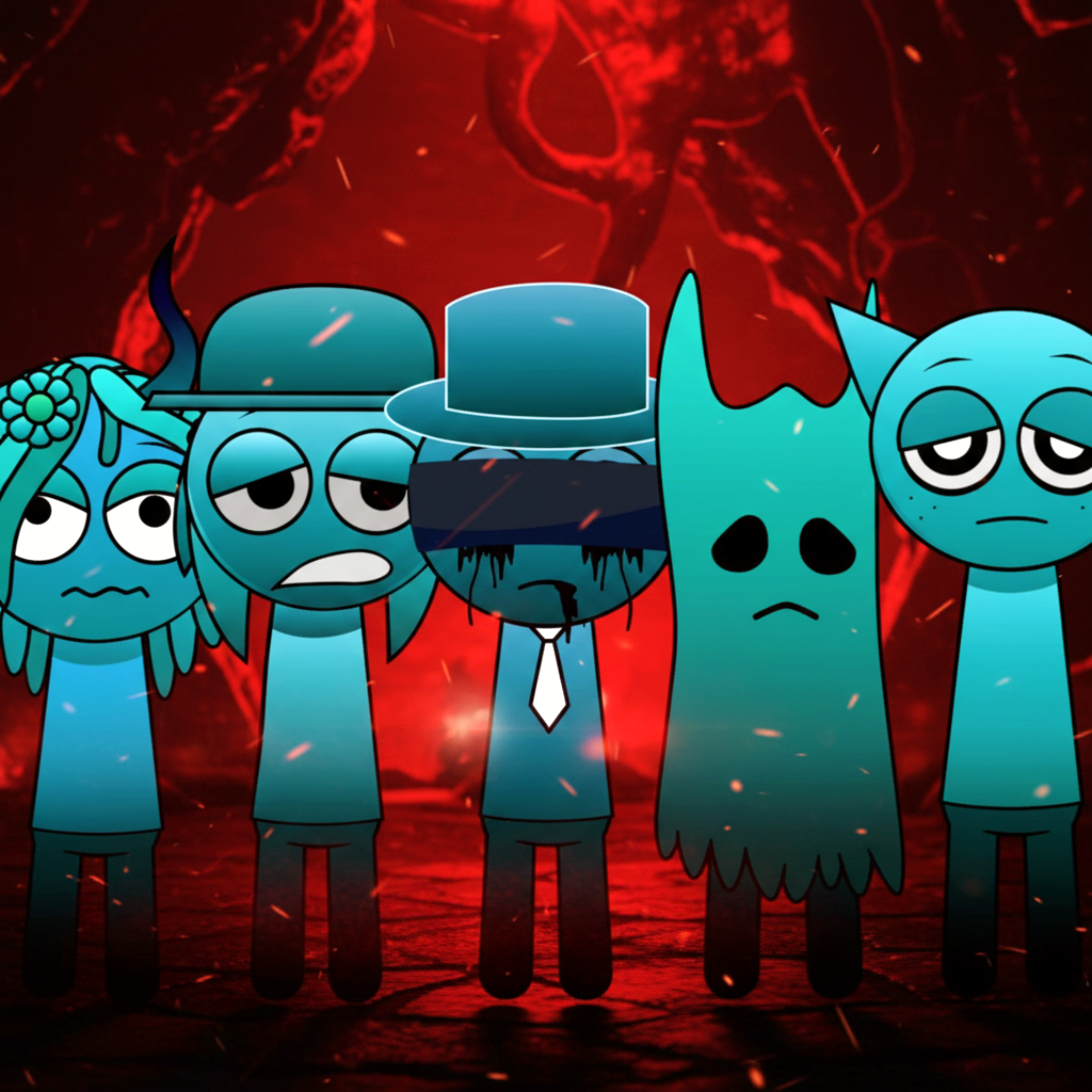 Incredibox Sprunki Cold Phase 9 artwork