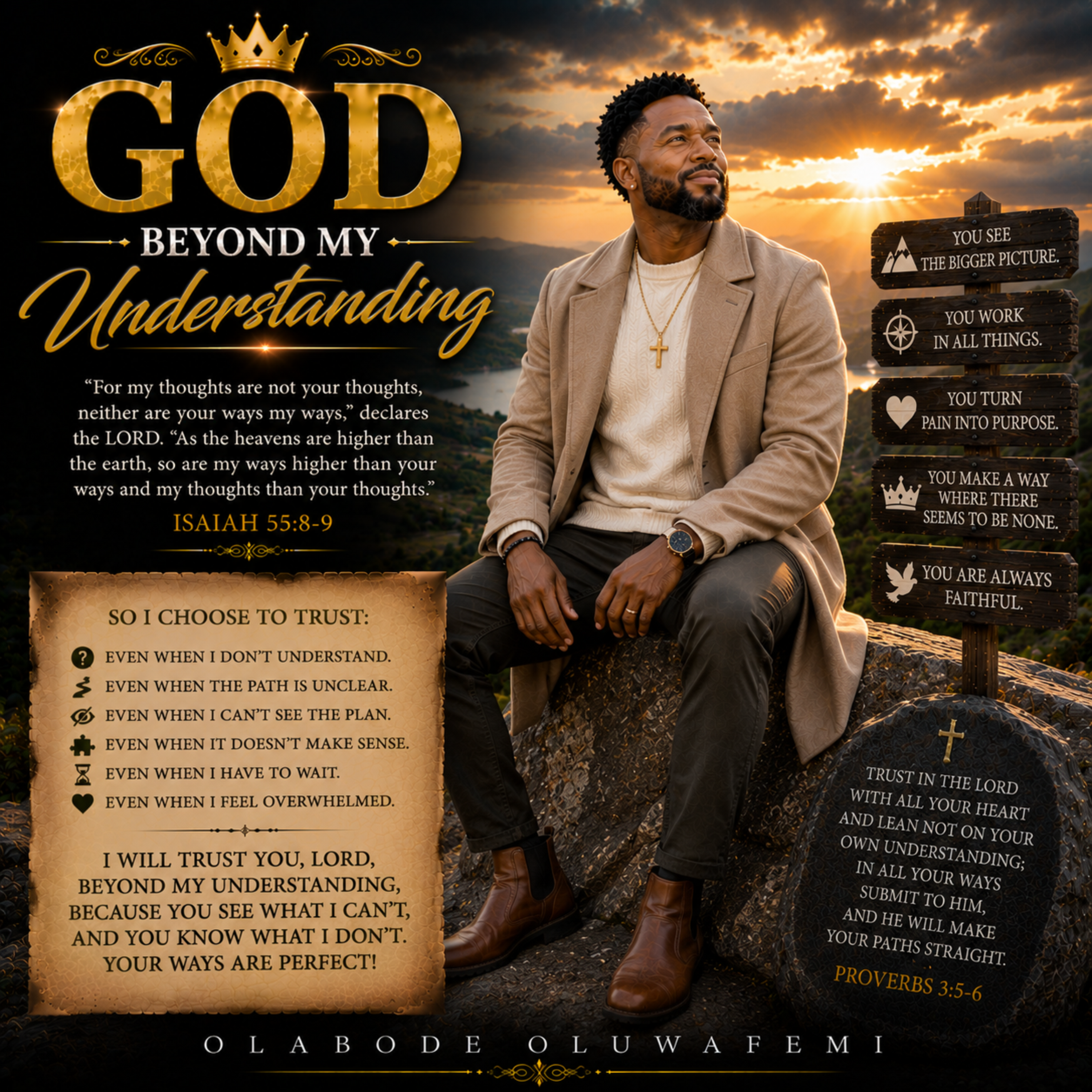 God Beyond My Understanding by olabode oluwafemi cover art