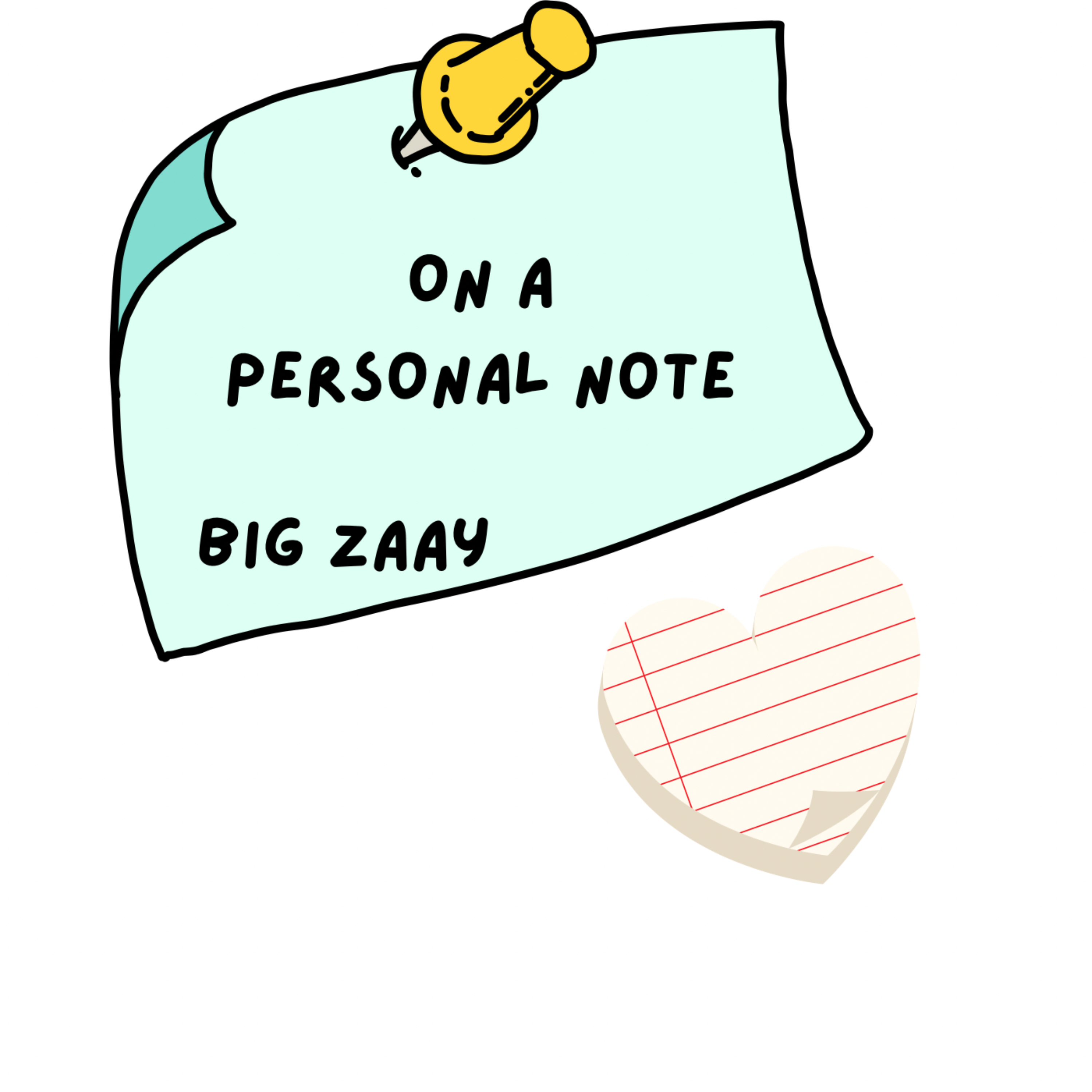 On A Personal Note by Big Zaay  cover art