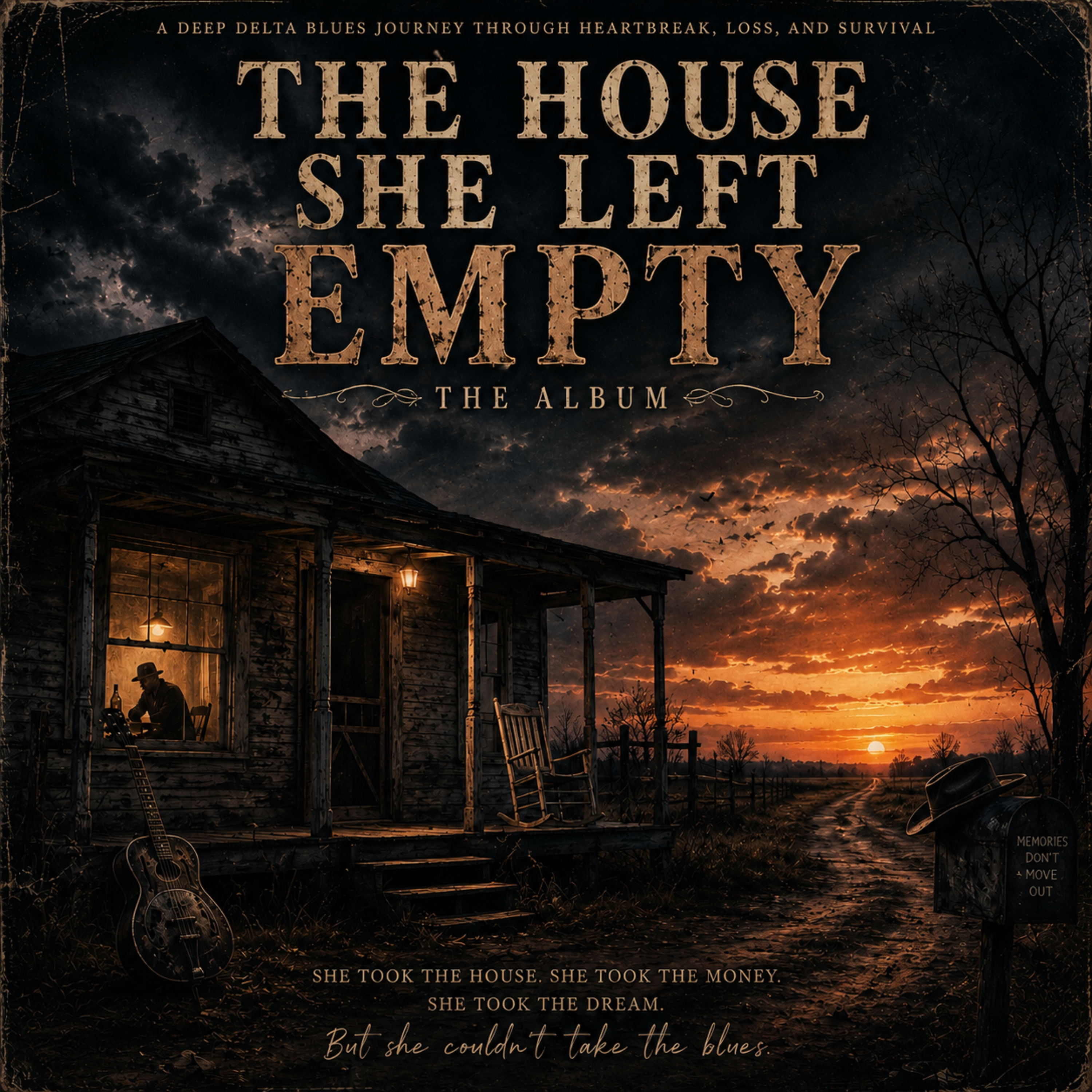 The HOUSE She Left EMPTY by Gospel & Blues Meets Country cover art