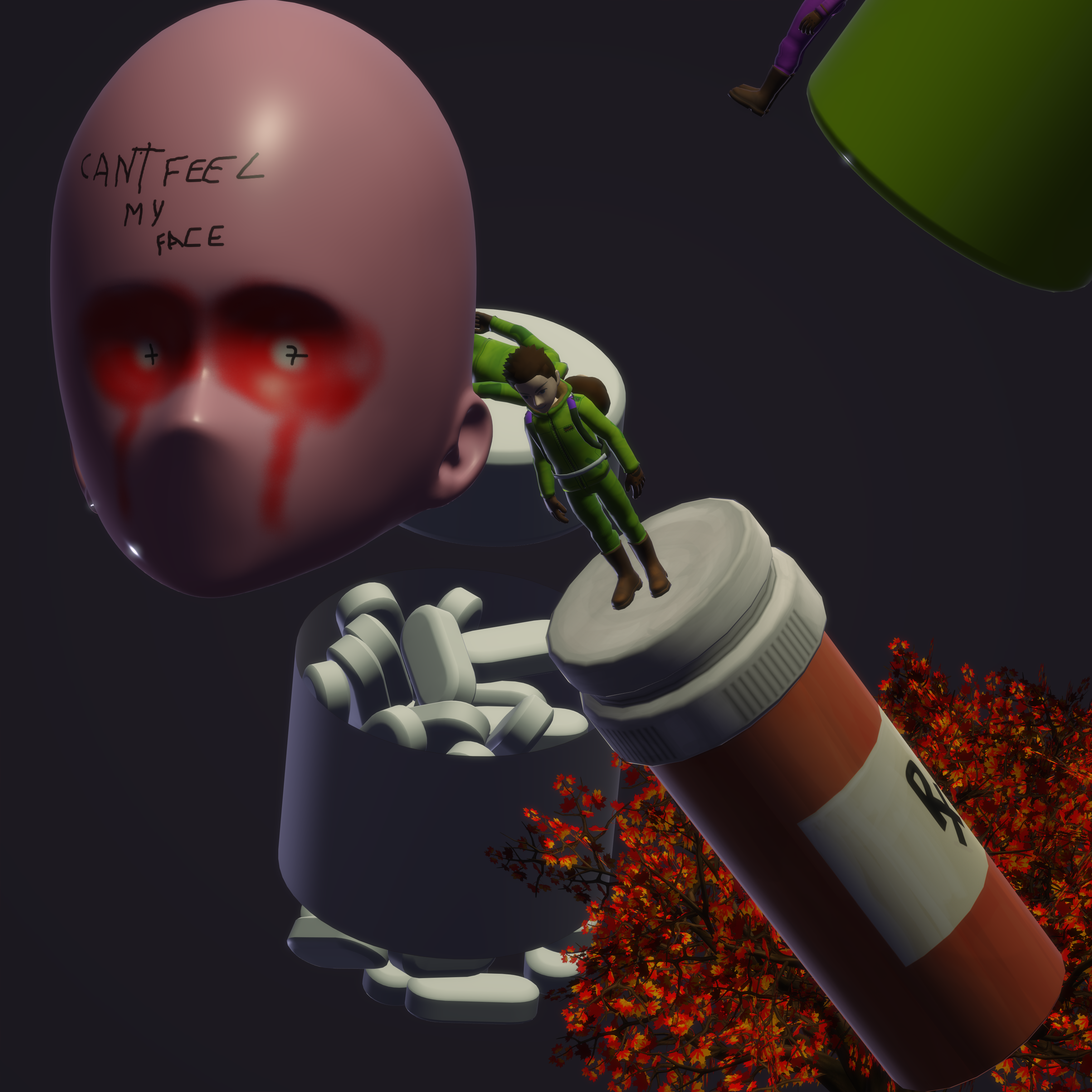 Can't Feel My Face artwork