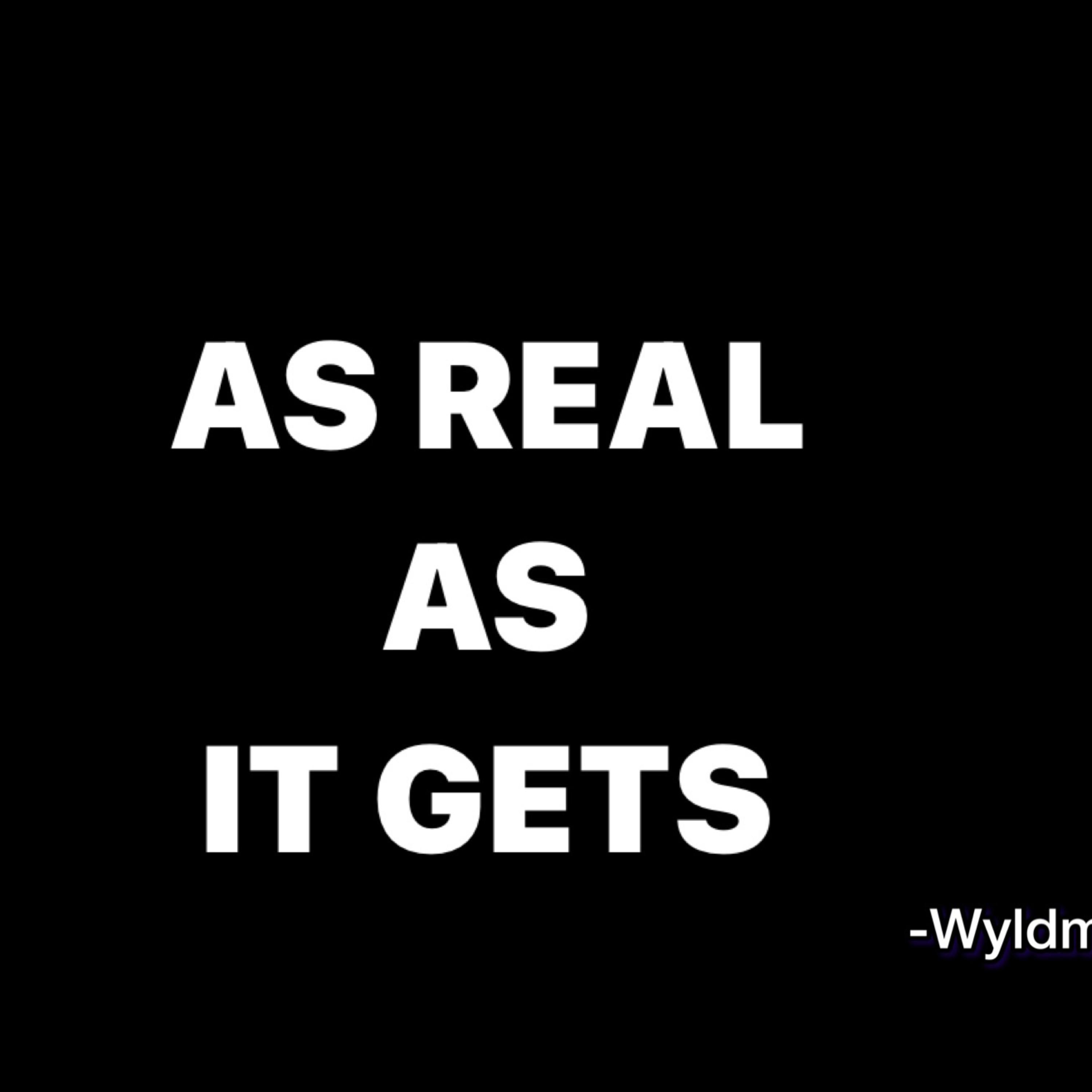 As Real As It Gets artwork