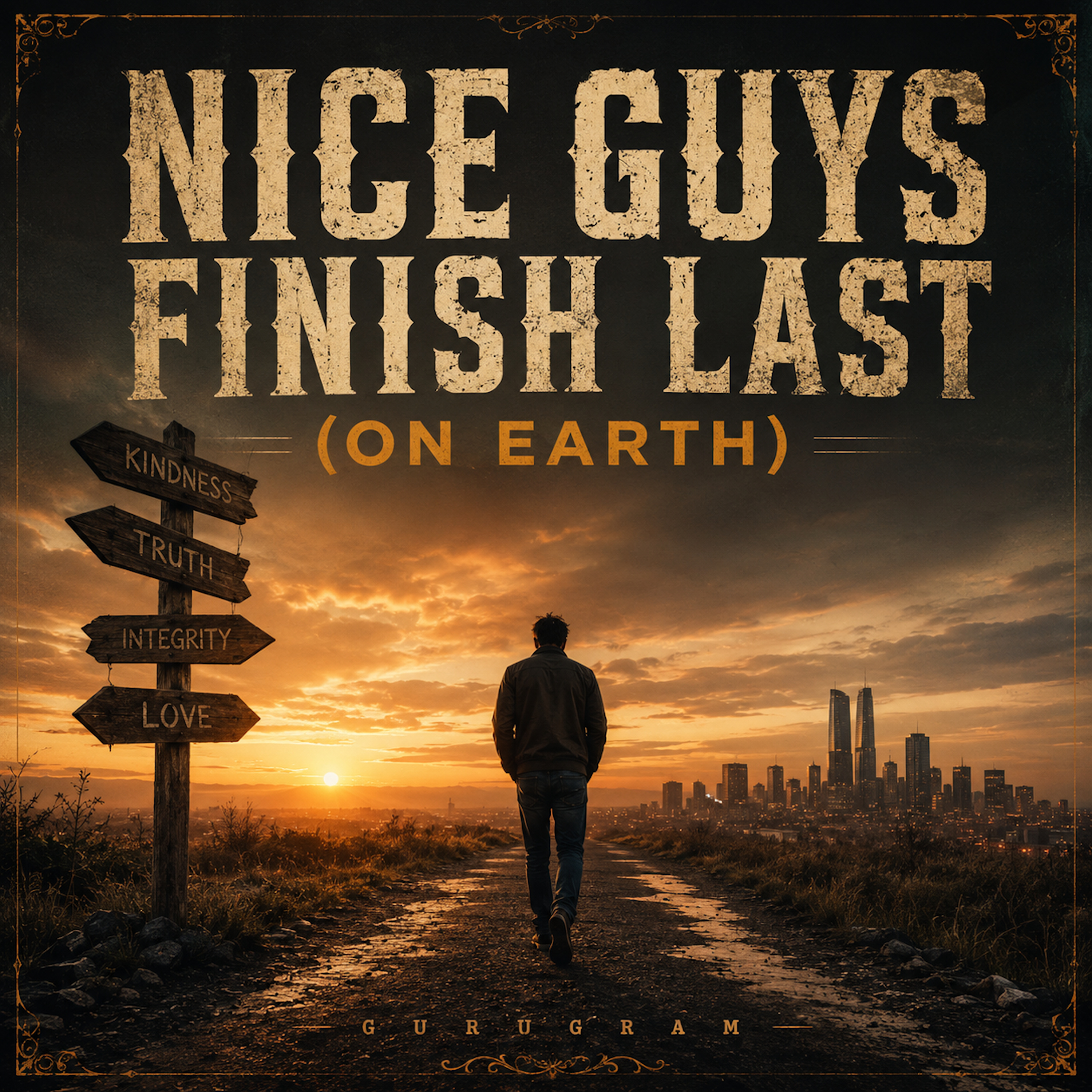 NICE GUYS FINISH LAST (ON EARTH) by GURUGRAM cover art