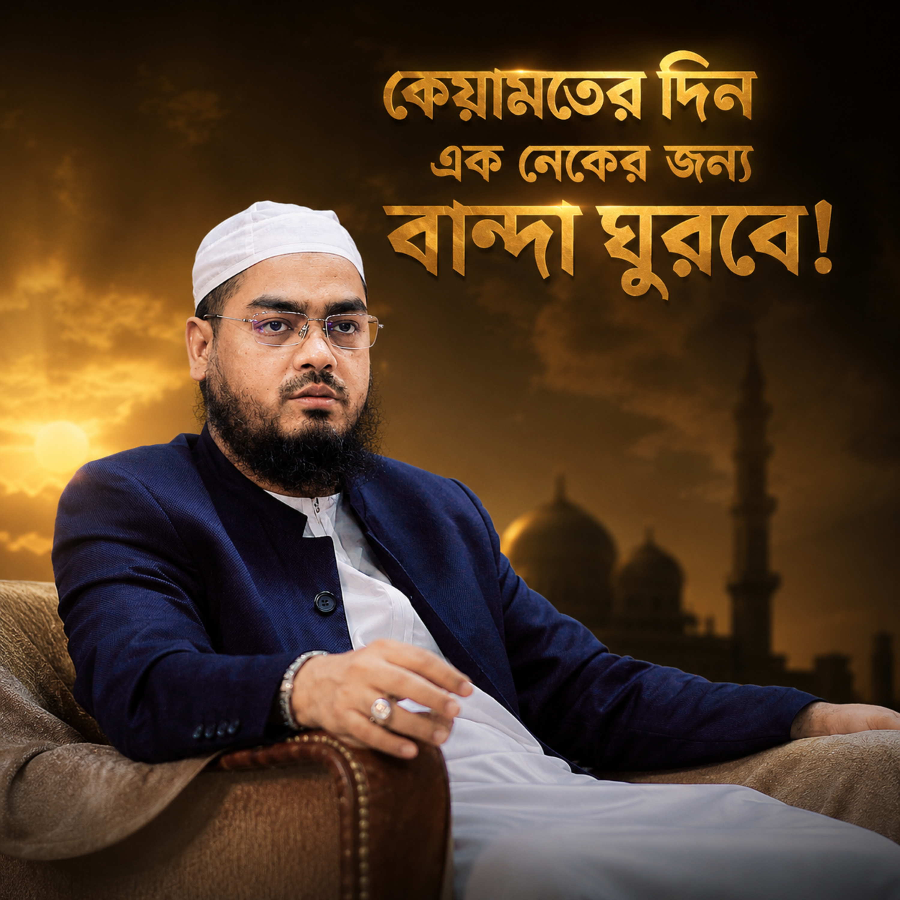 কেয়ামতের দিন এক নেকের জন্য বান্দা ঘুরবে (Keyamoter Din Ak Neker Jonno Banda Gurbe) by Hafizur Rahman Siddique cover art
