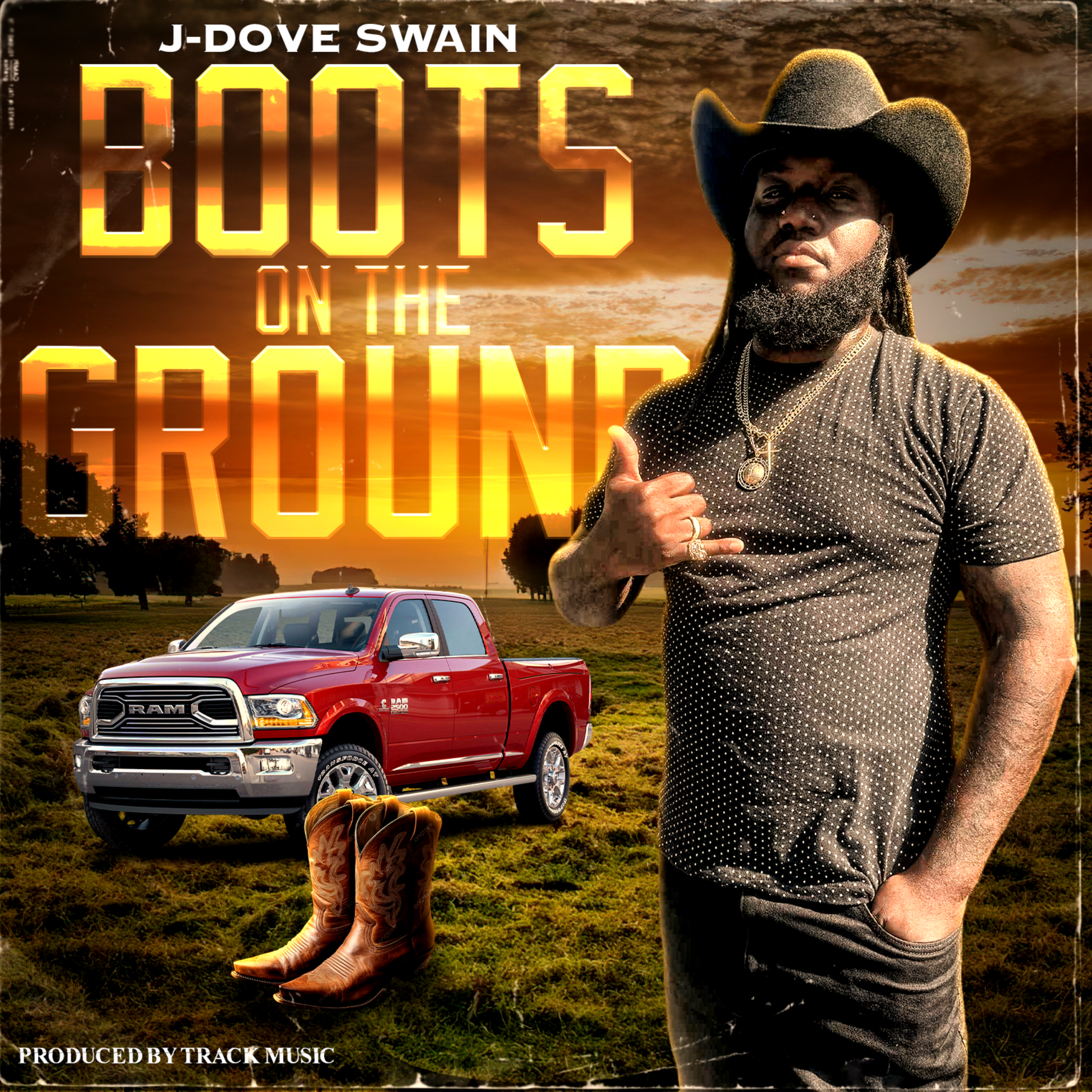 Boots on the ground artwork
