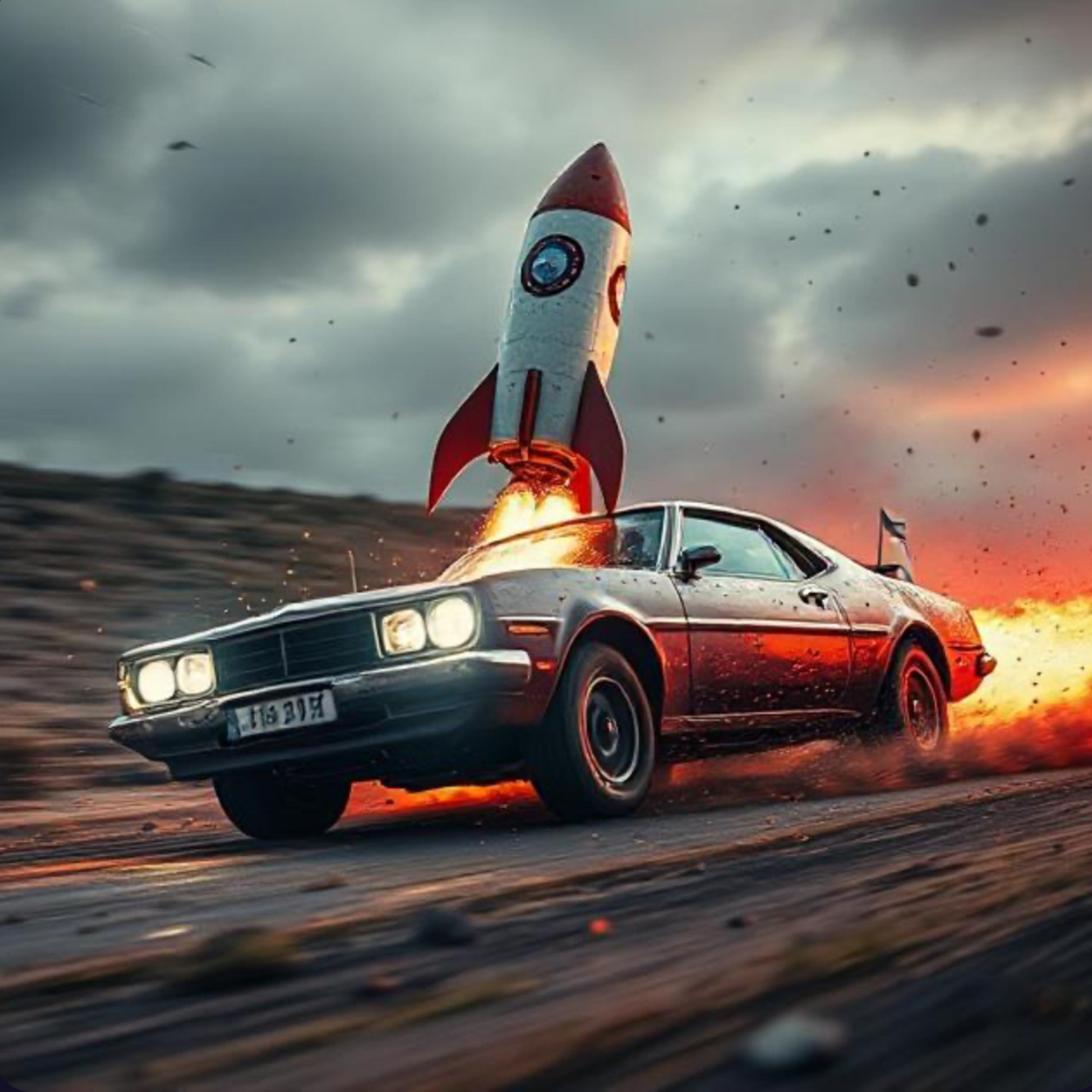 Johnny Rocket artwork