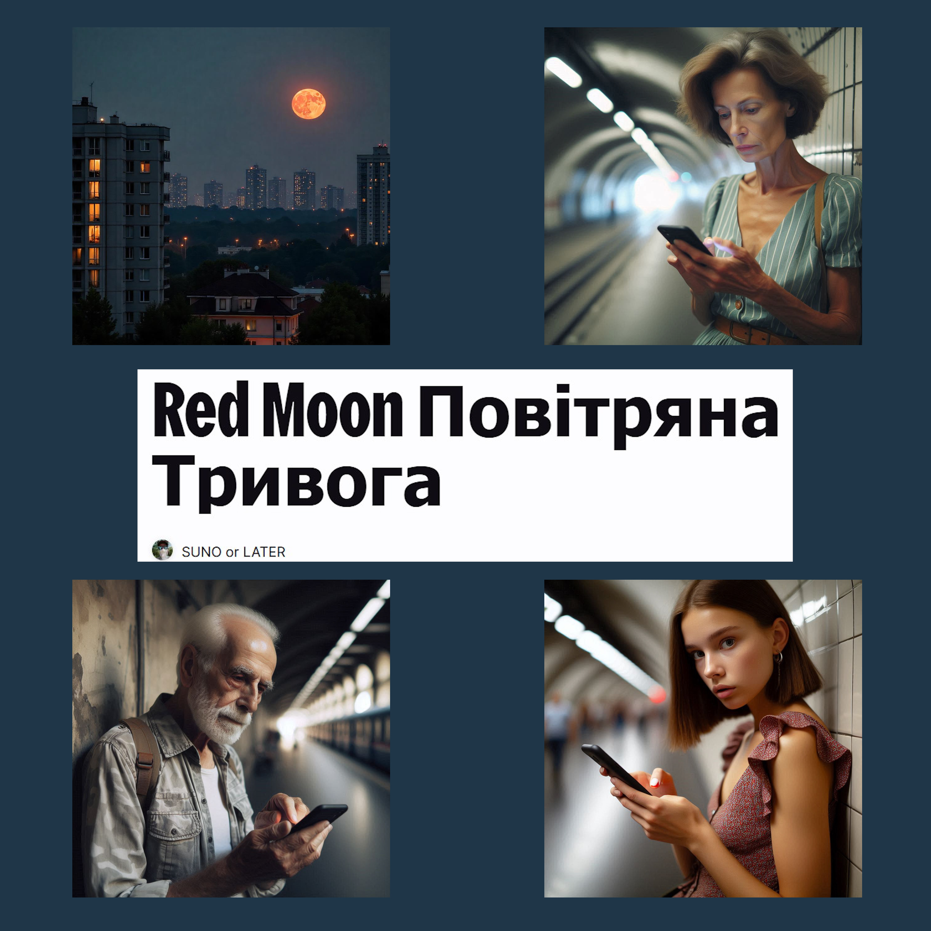 Red Moon Повітряна Тривога artwork
