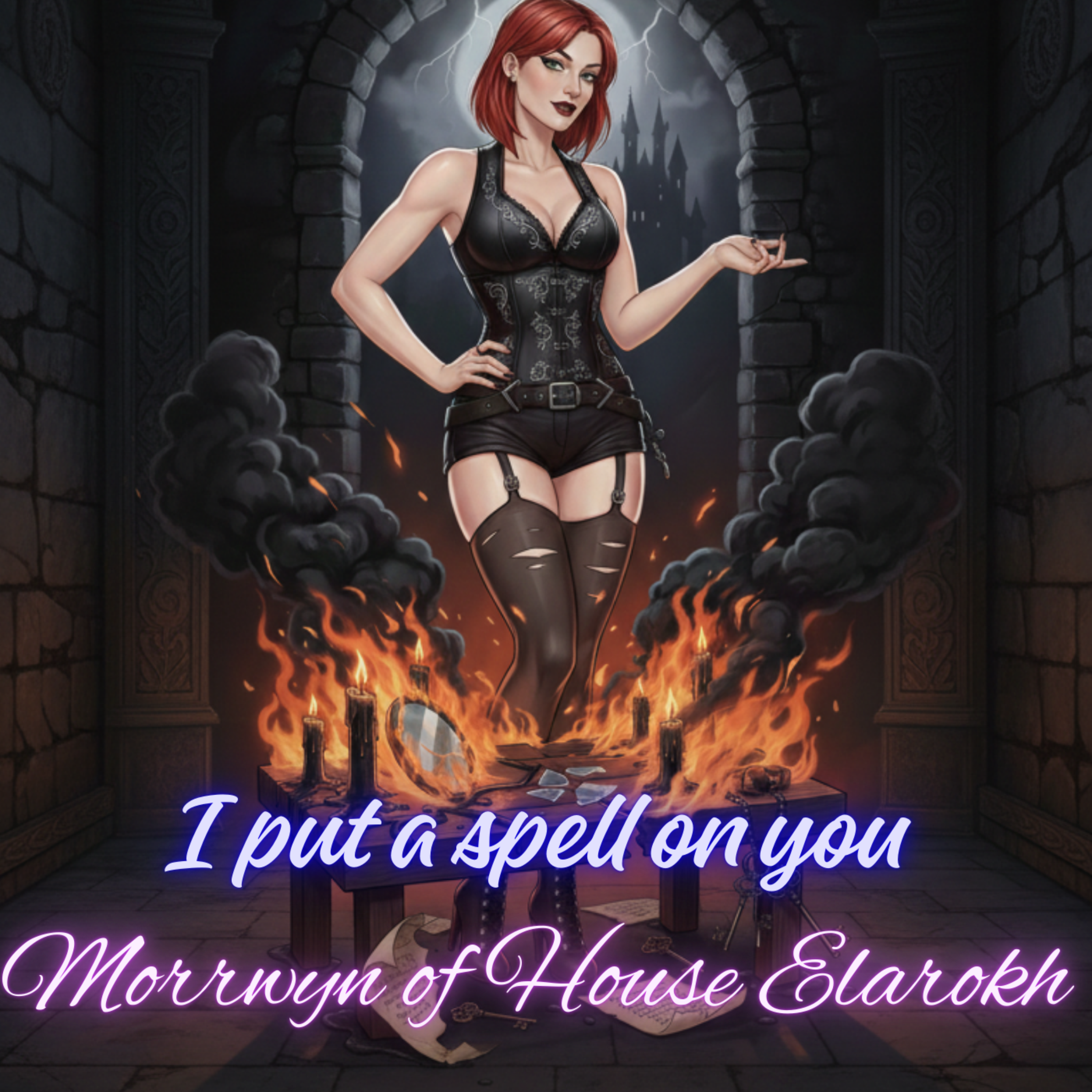 I put a spell on you artwork