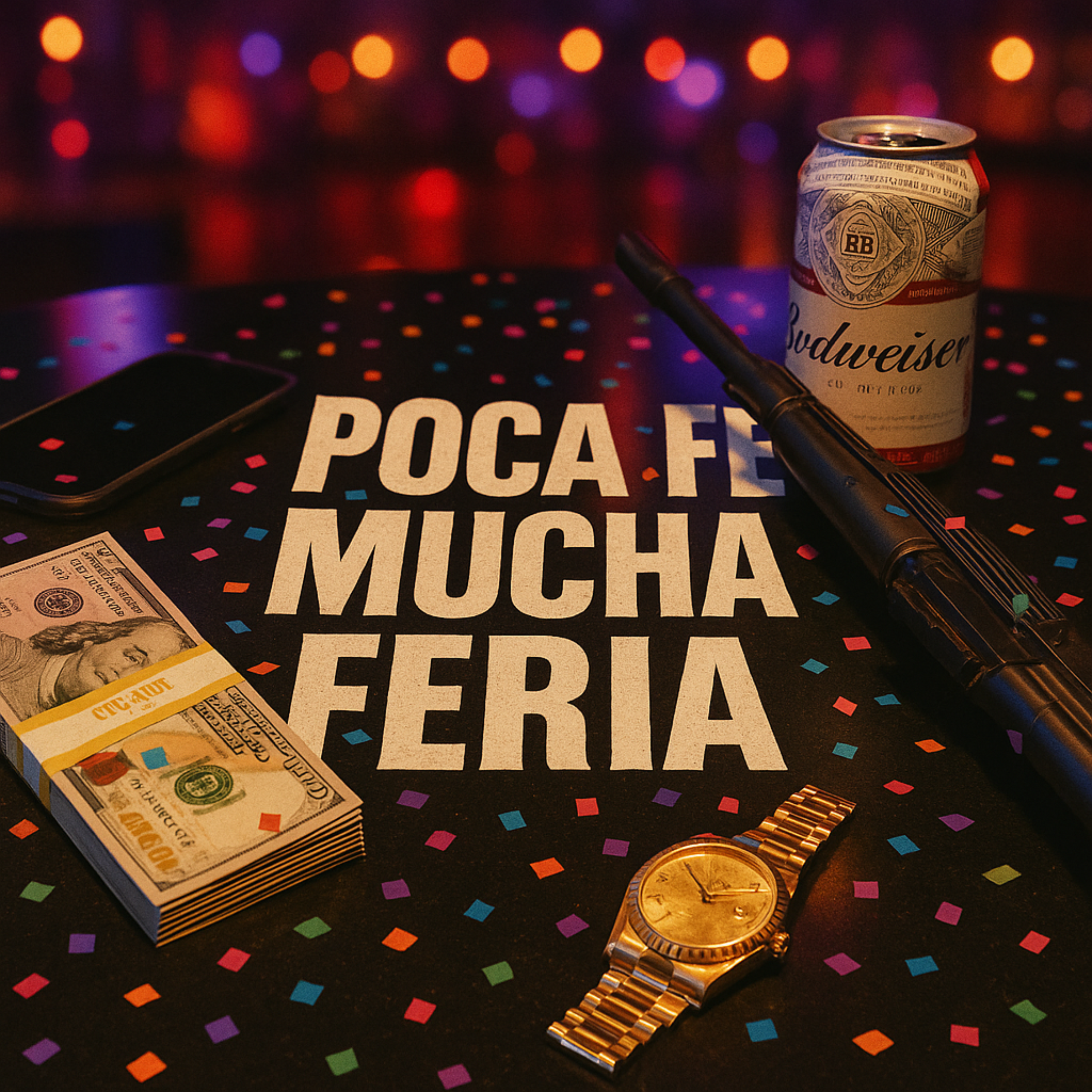 Poca Fe Mucha Feria artwork