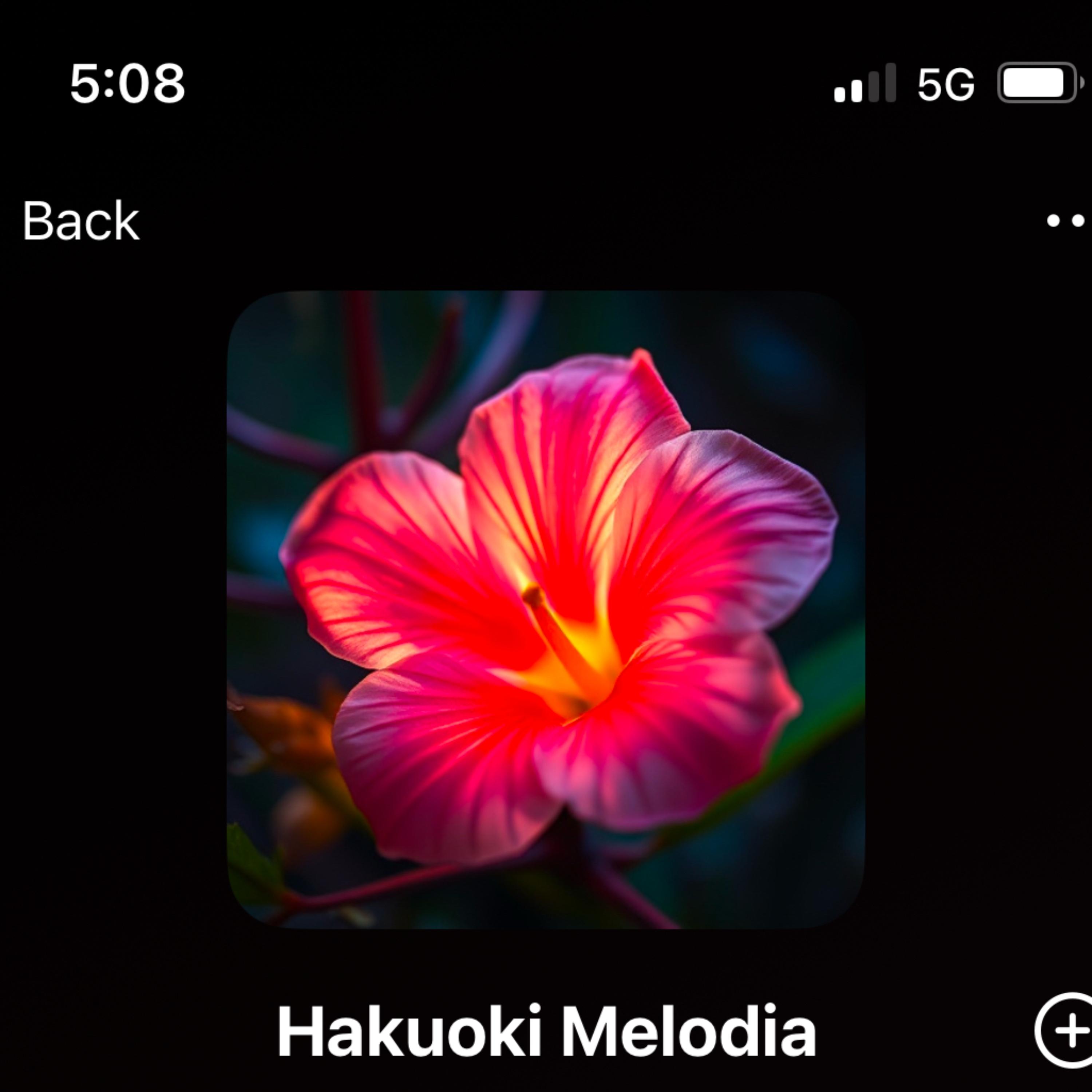 Hakuoki Melodia artwork