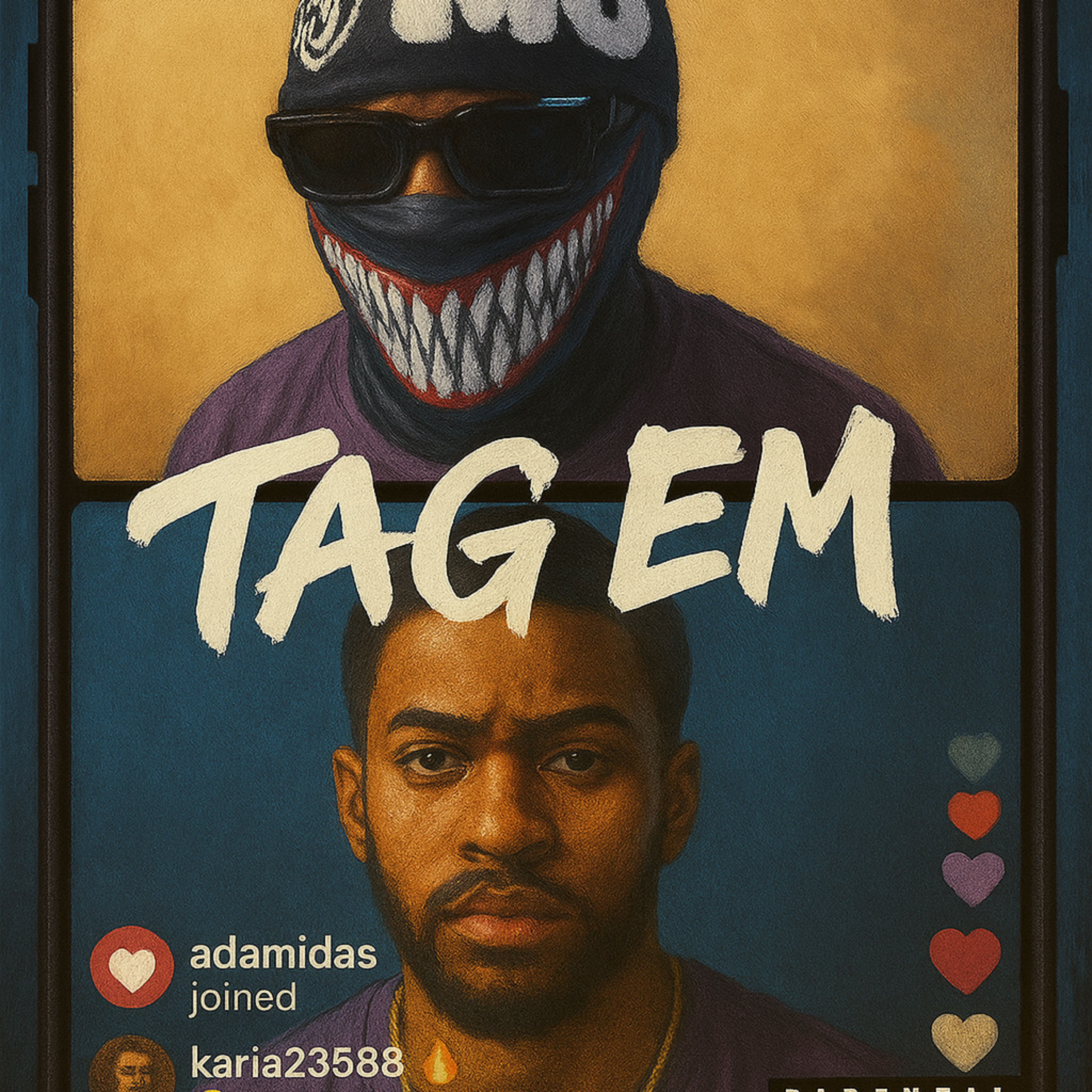 TAG EM artwork
