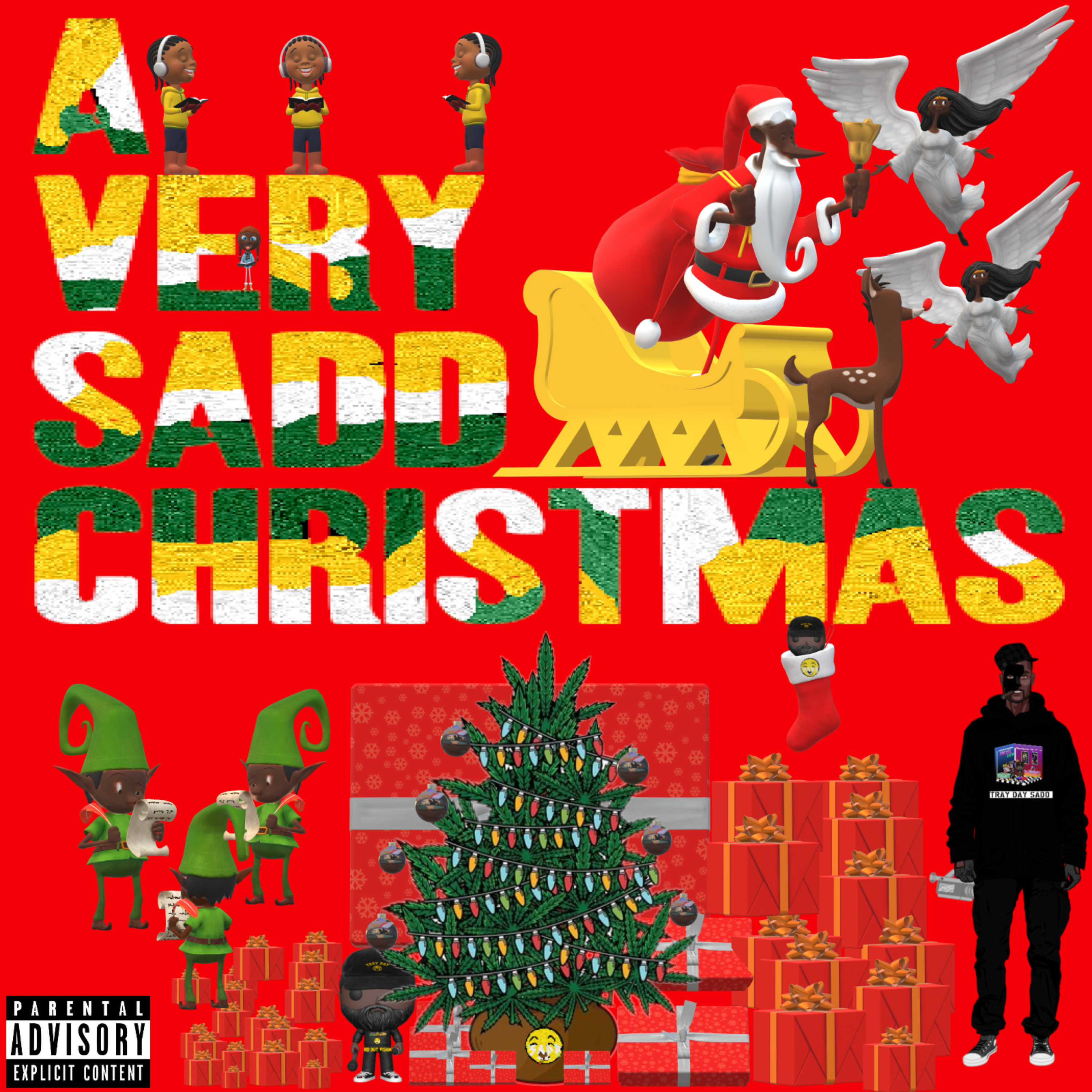 A Very SADD Christmas artwork