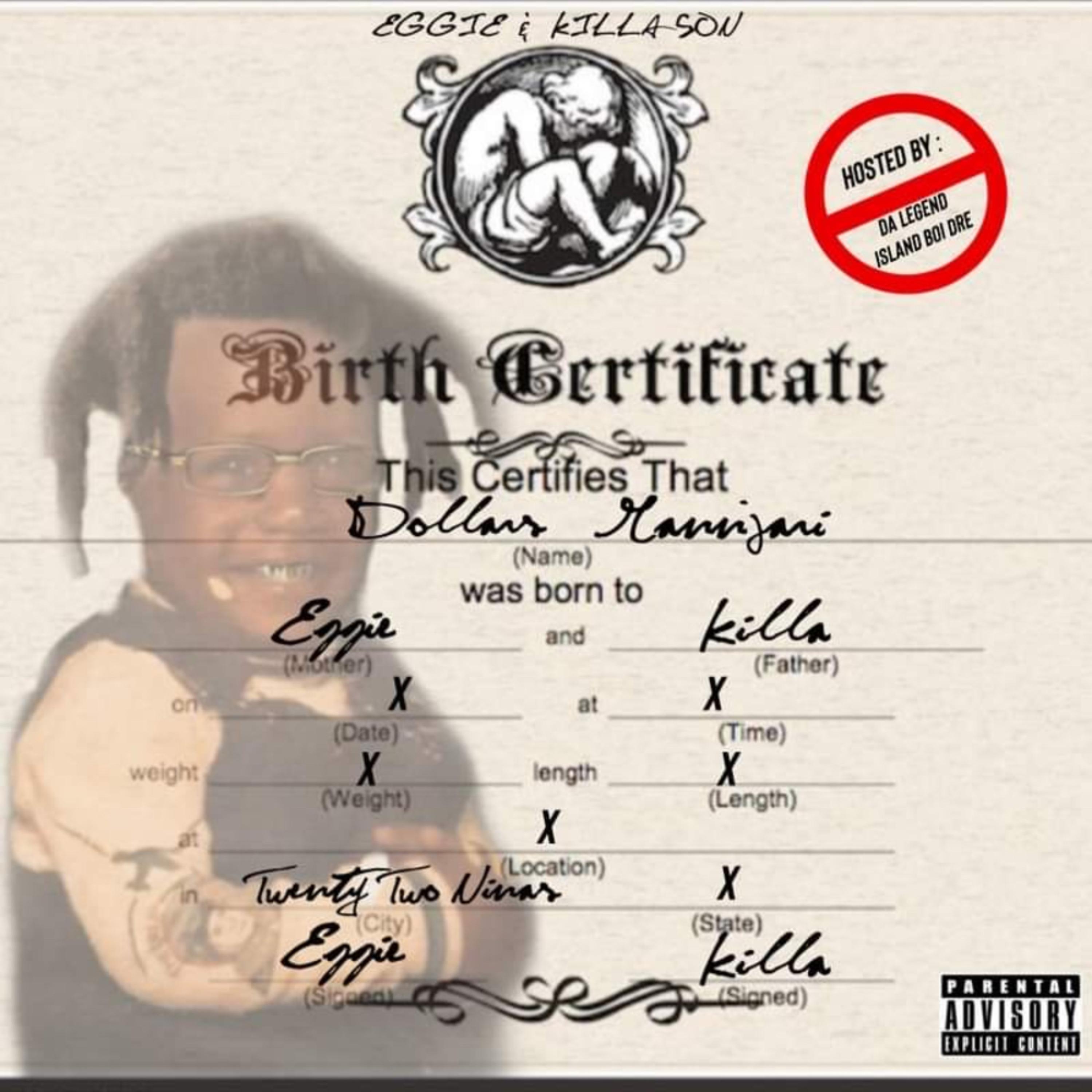 EGGIE AND KILLA SON artwork