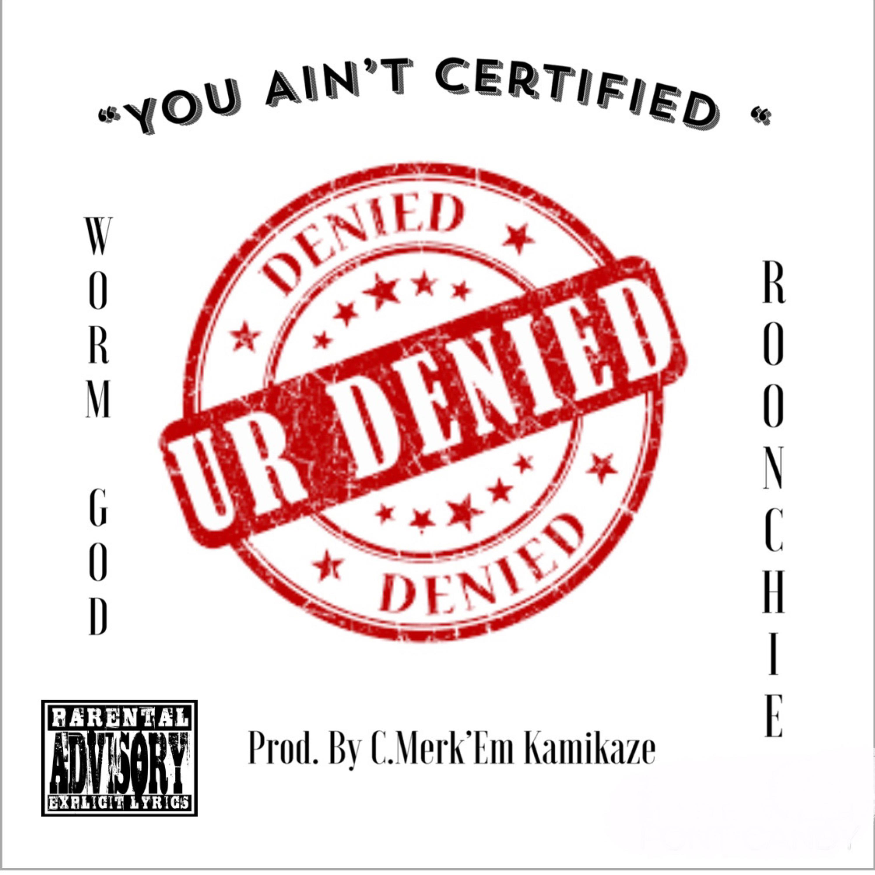 You Aint Certified artwork