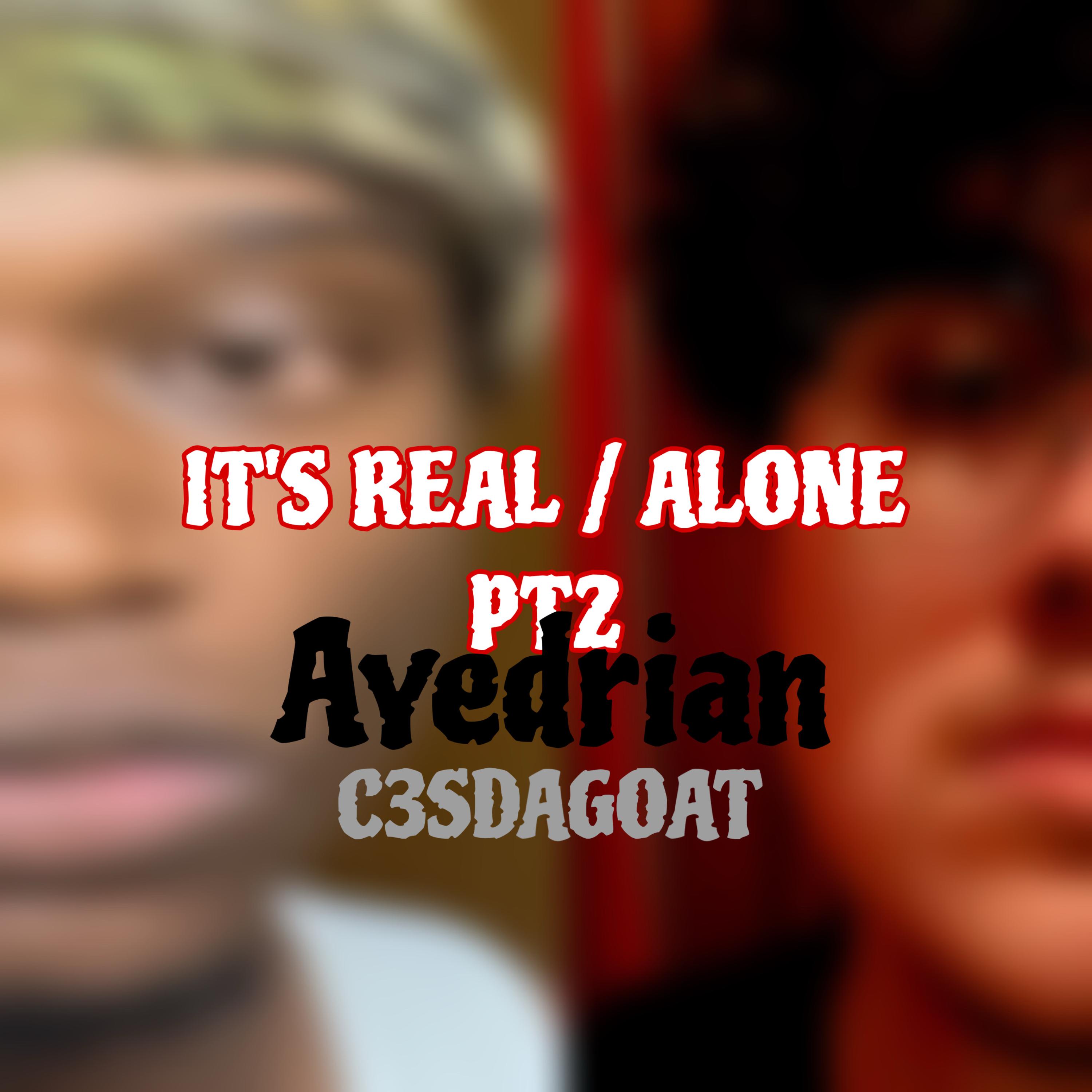 IT’S REAL / ALONE PT2 artwork