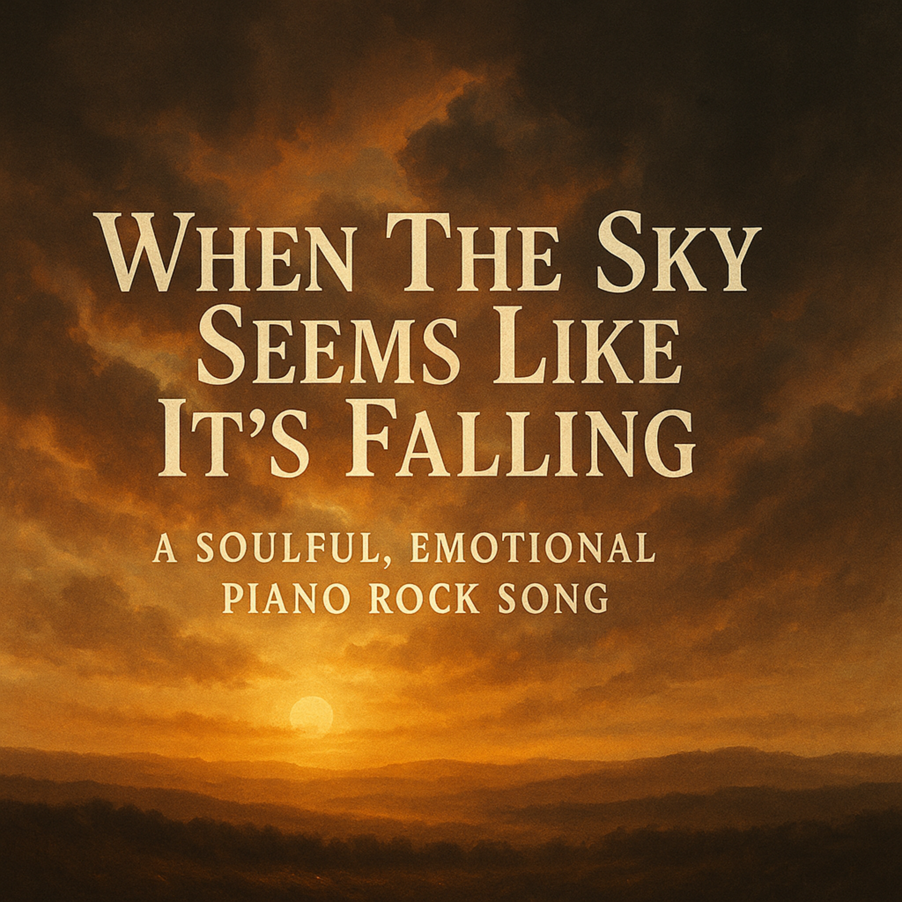 When The Sky Is Falling by CandyManVibes cover art