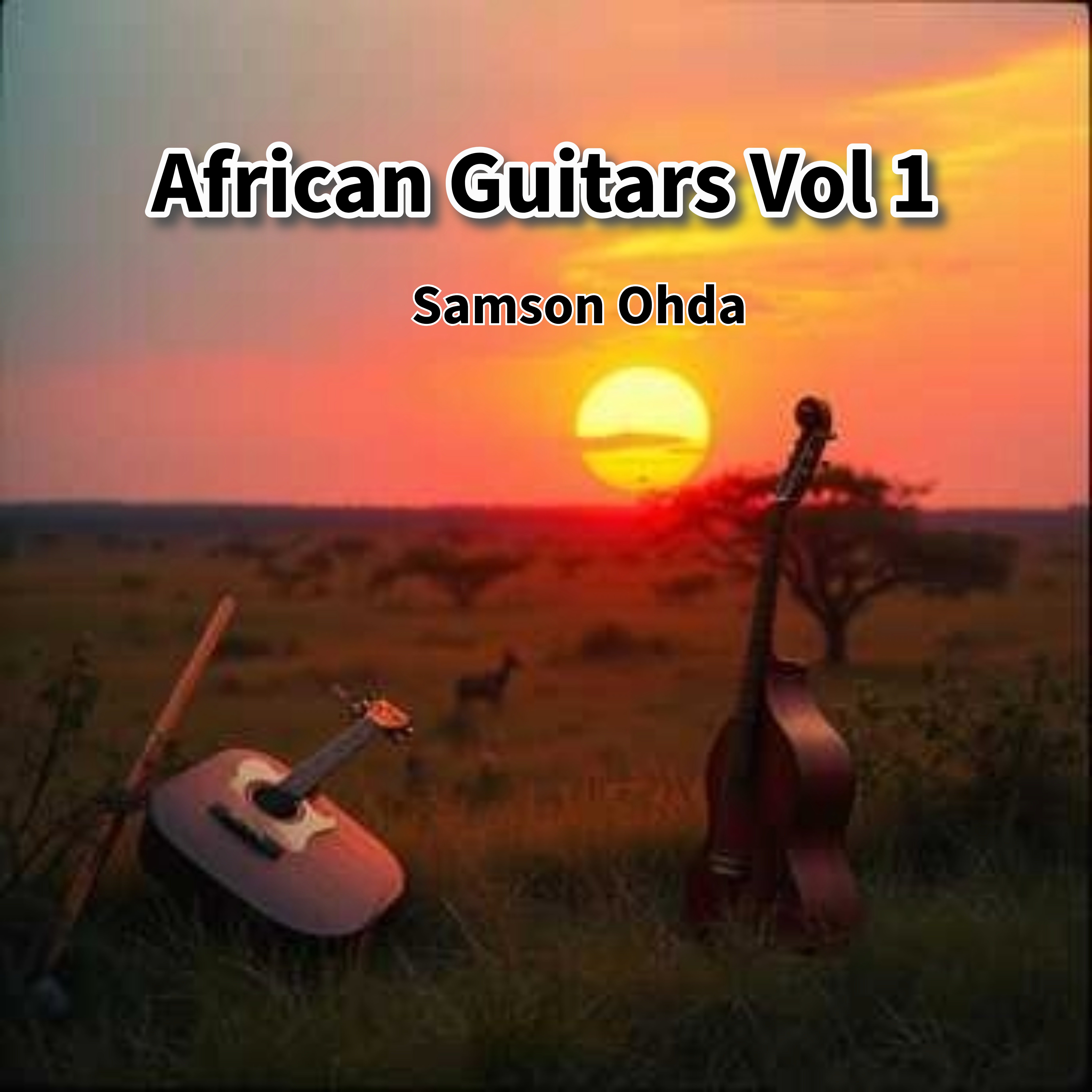 African Guitars Vol 1 Album artwork