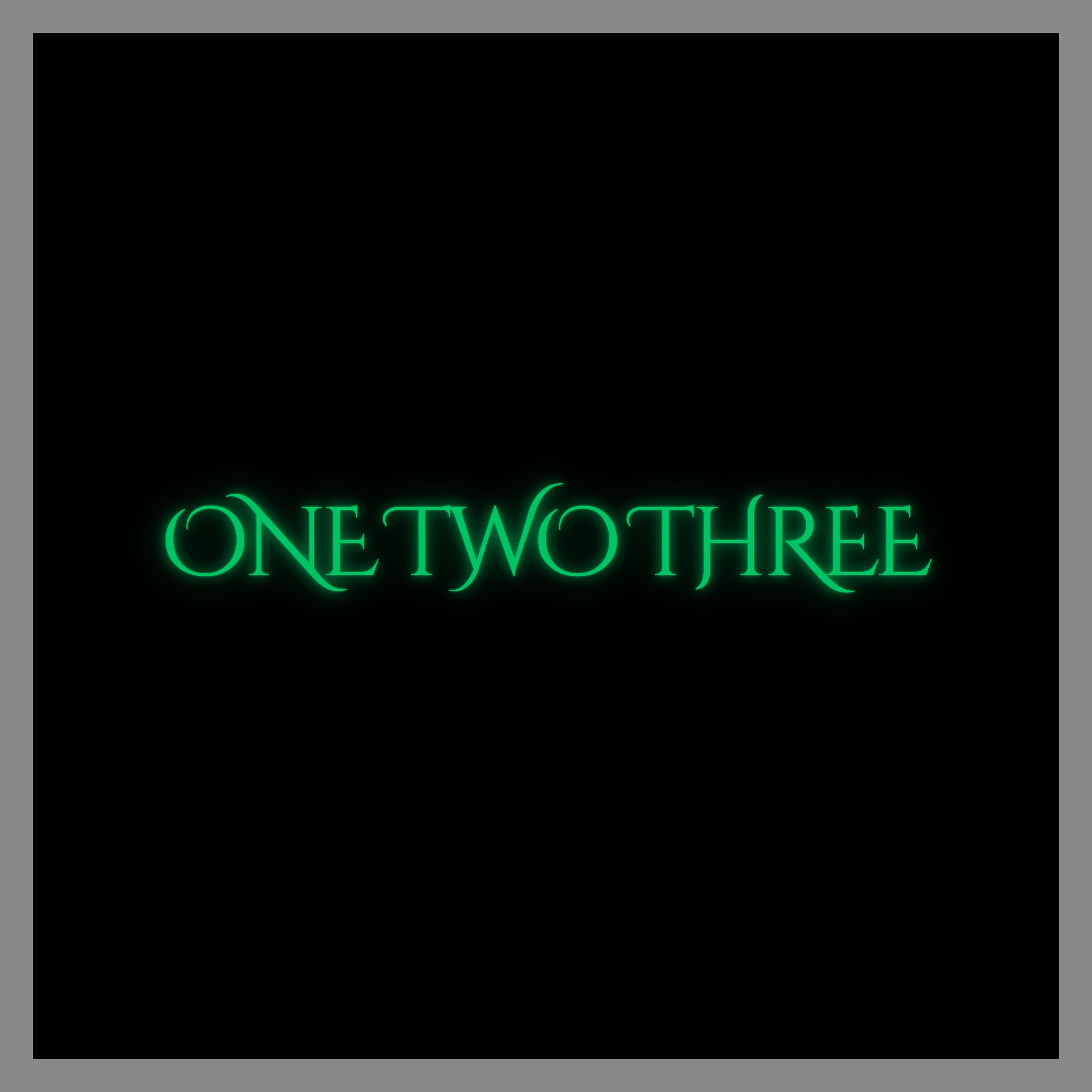 One two three (nightcore) artwork