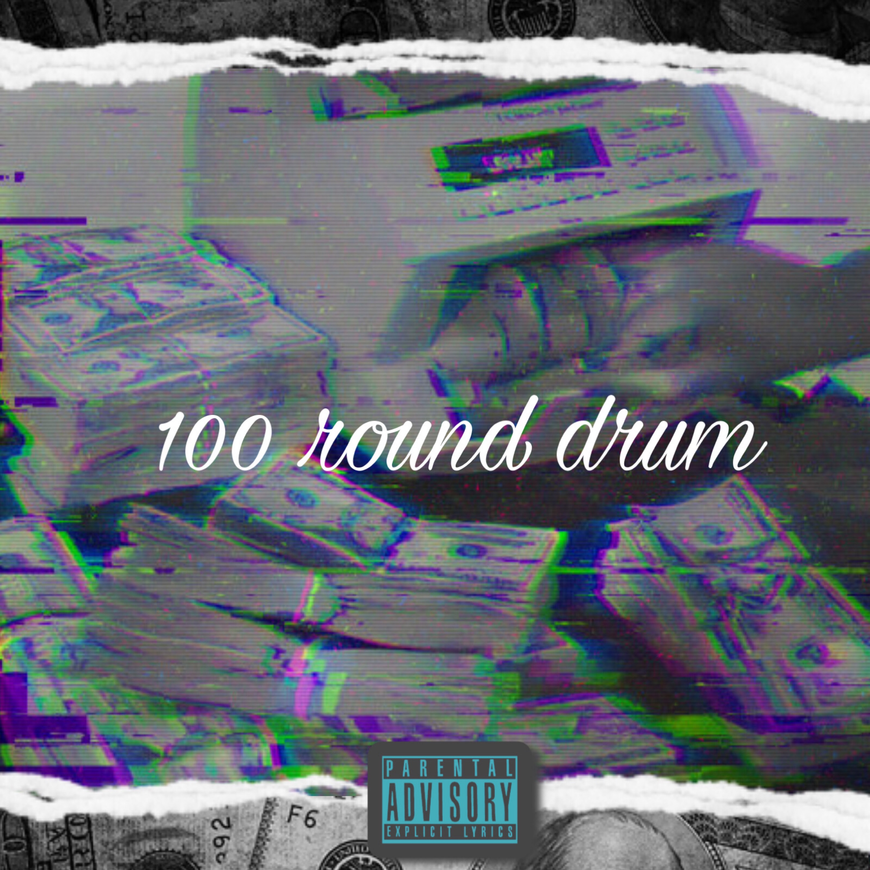 100 round drum artwork