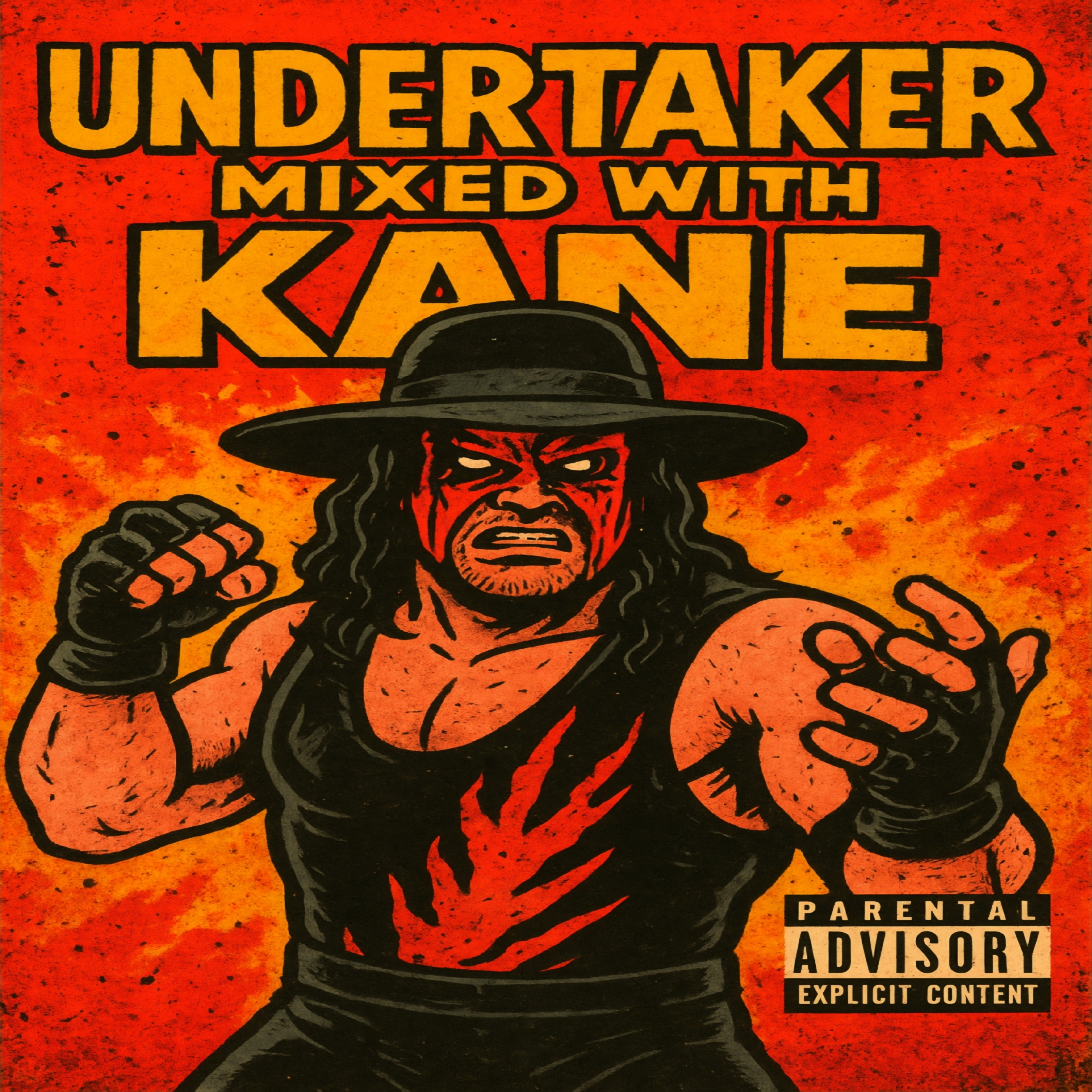 Undertaker Mixed With Kane artwork