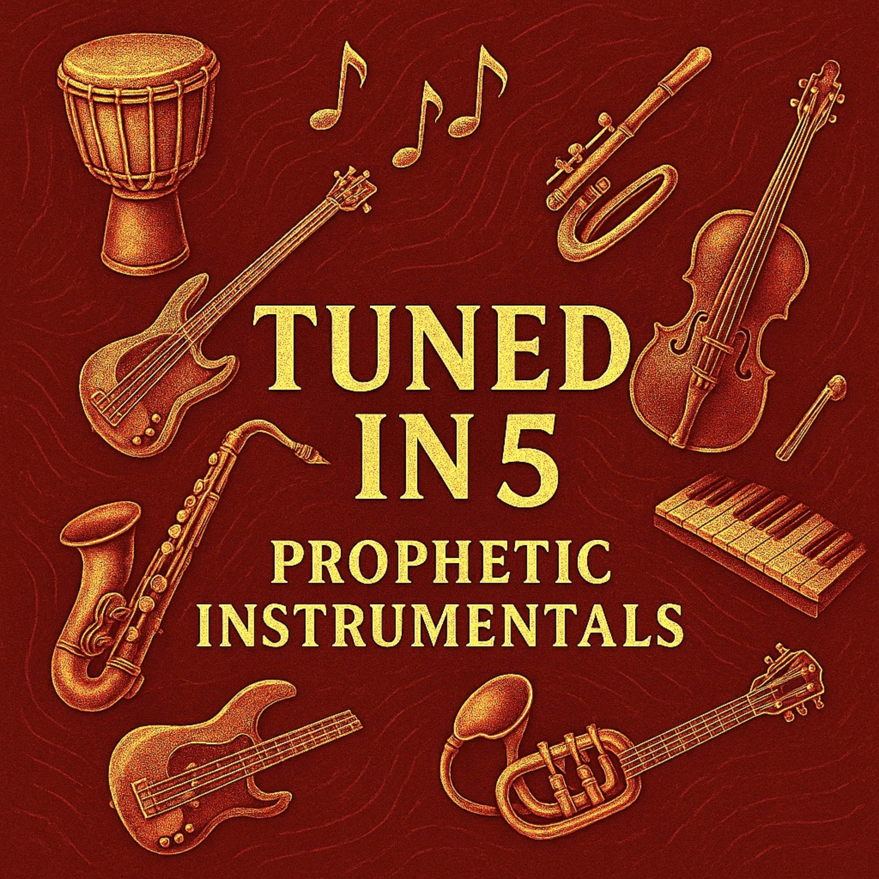 Tuned In 5 (Prophetic Instrumentals) artwork