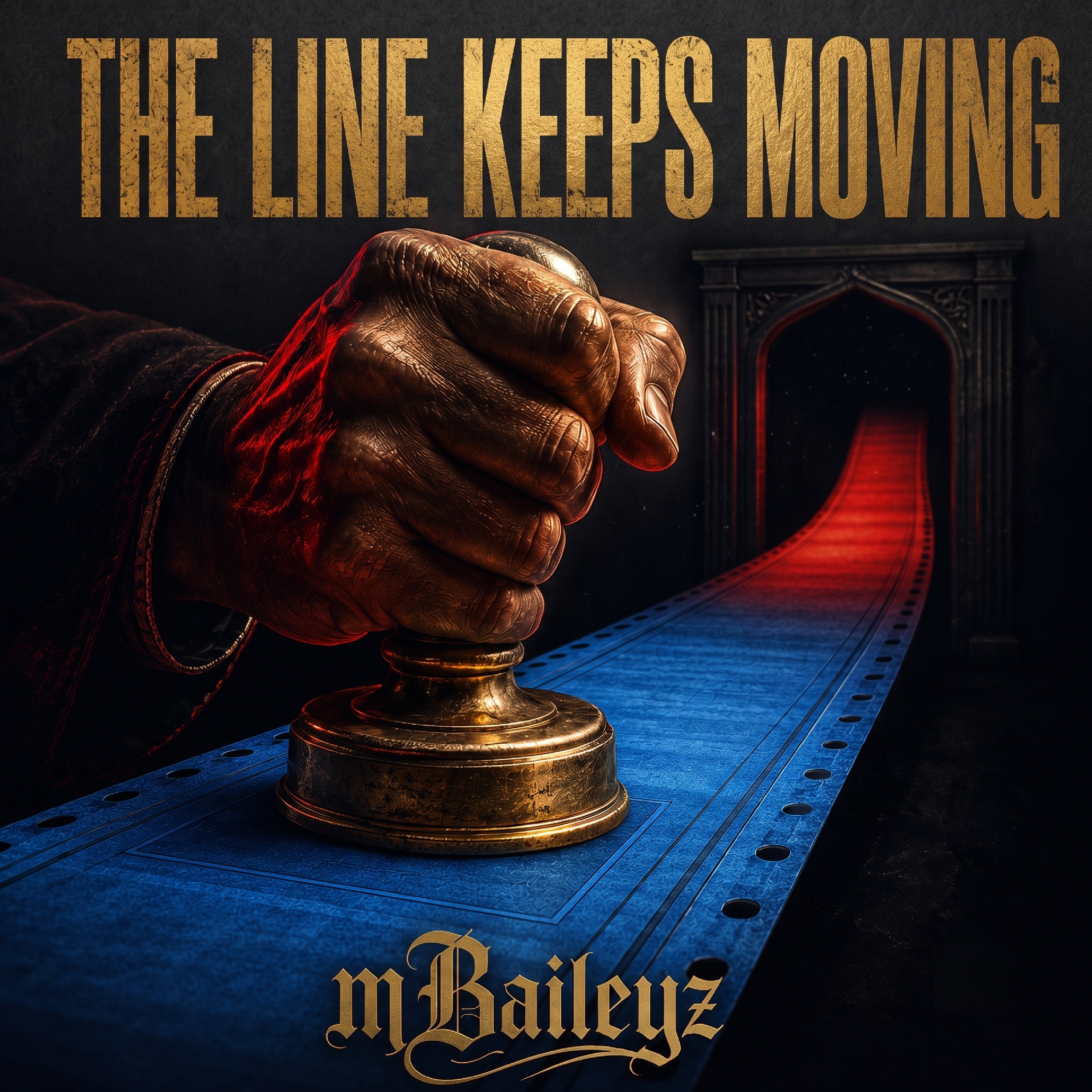 THE LINE KEEPS MOVING by mBaileyz cover art