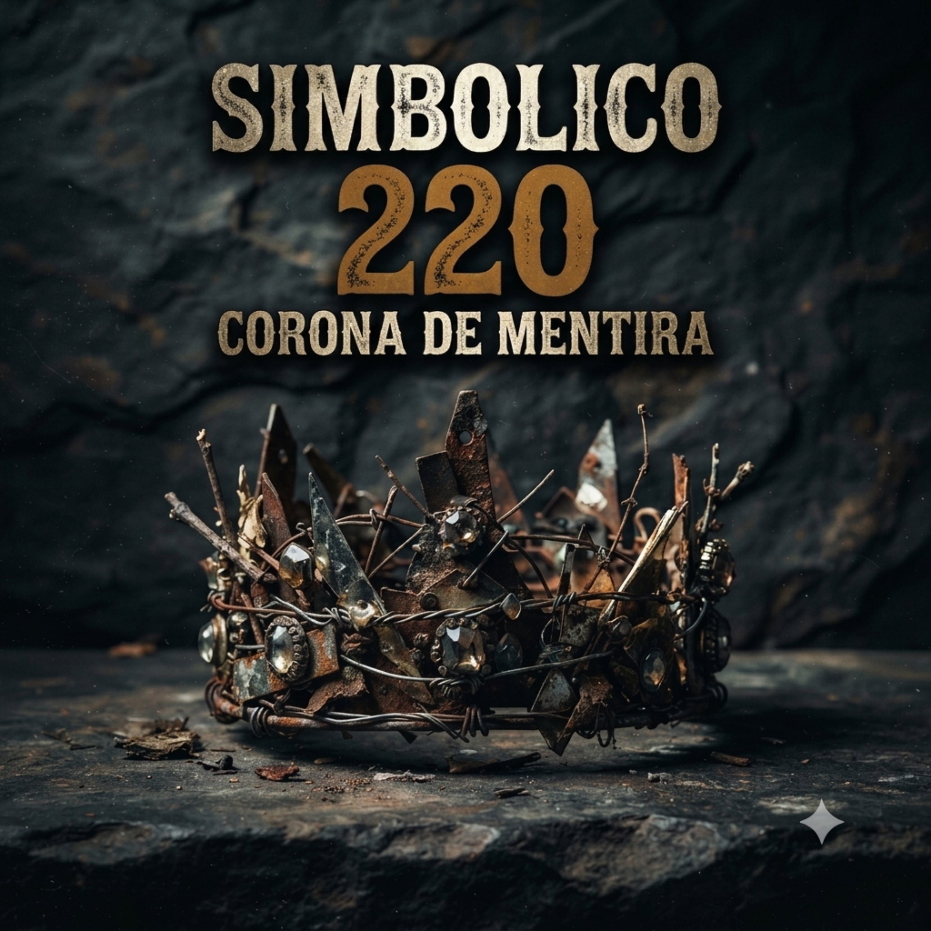 corona de mentira by simbolico220 cover art
