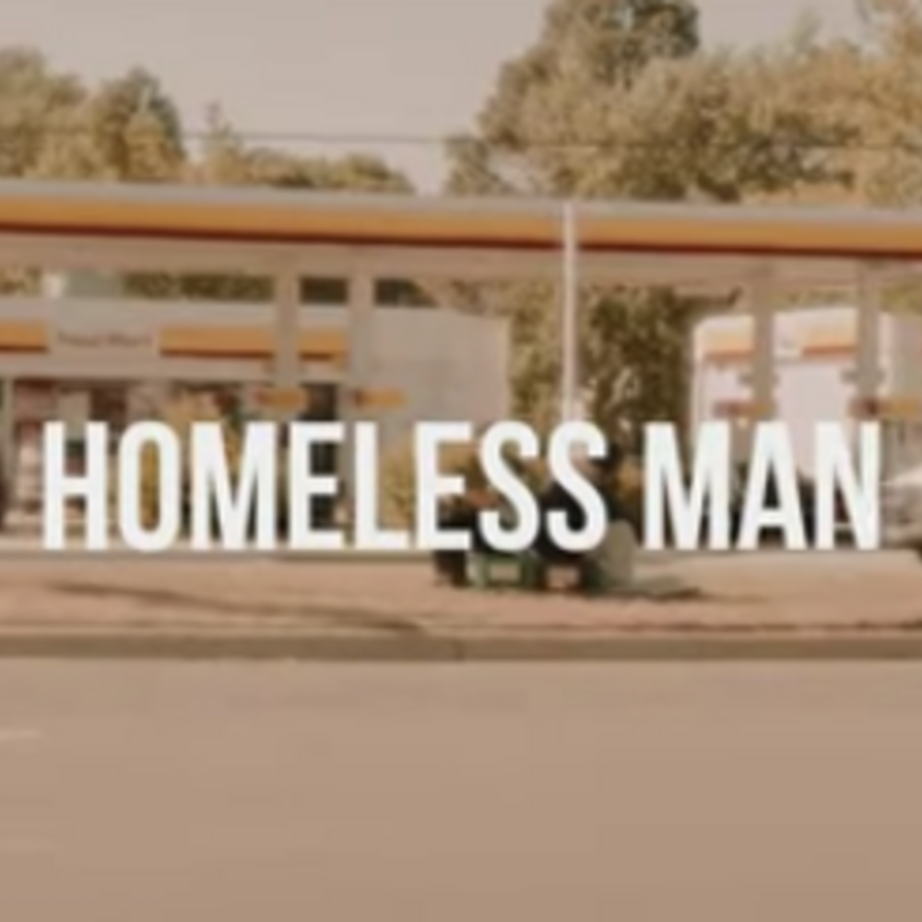Homeless Man artwork