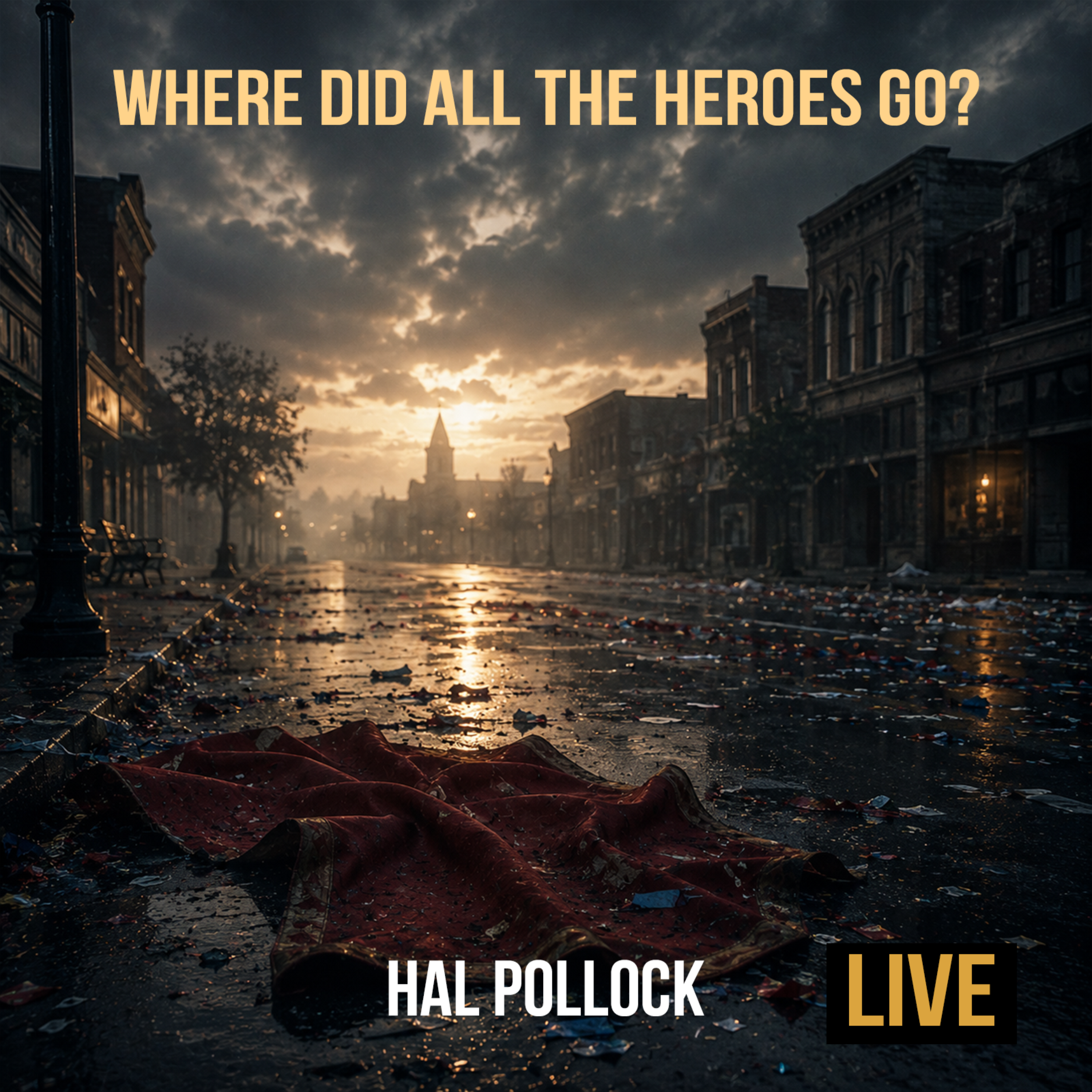 Where Did All The Heroes Go (LIVE) by Hal Pollock cover art