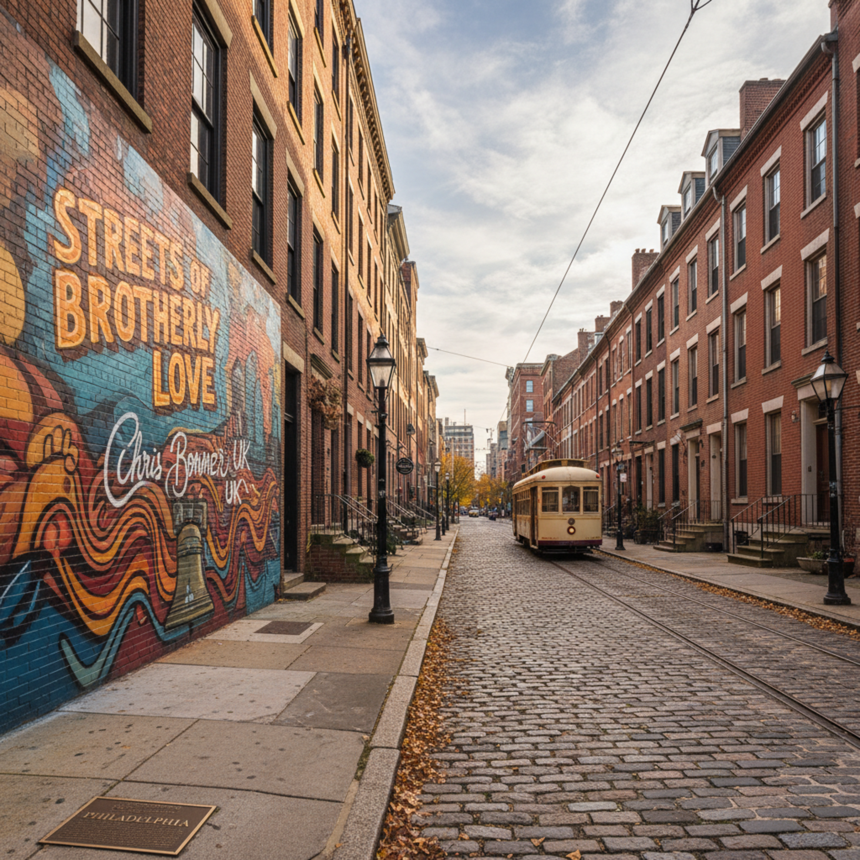 Streets of Brotherly Love by Chris Bonner UK cover art
