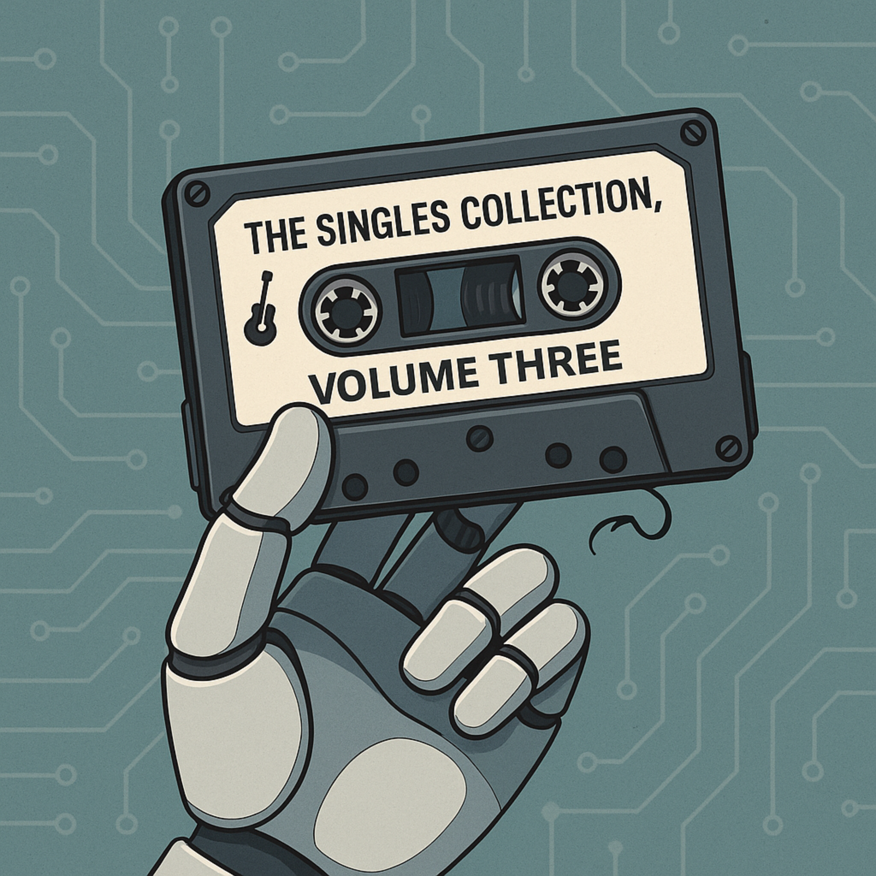 The Singles Collection, Volume Three by Bots with guitars cover art