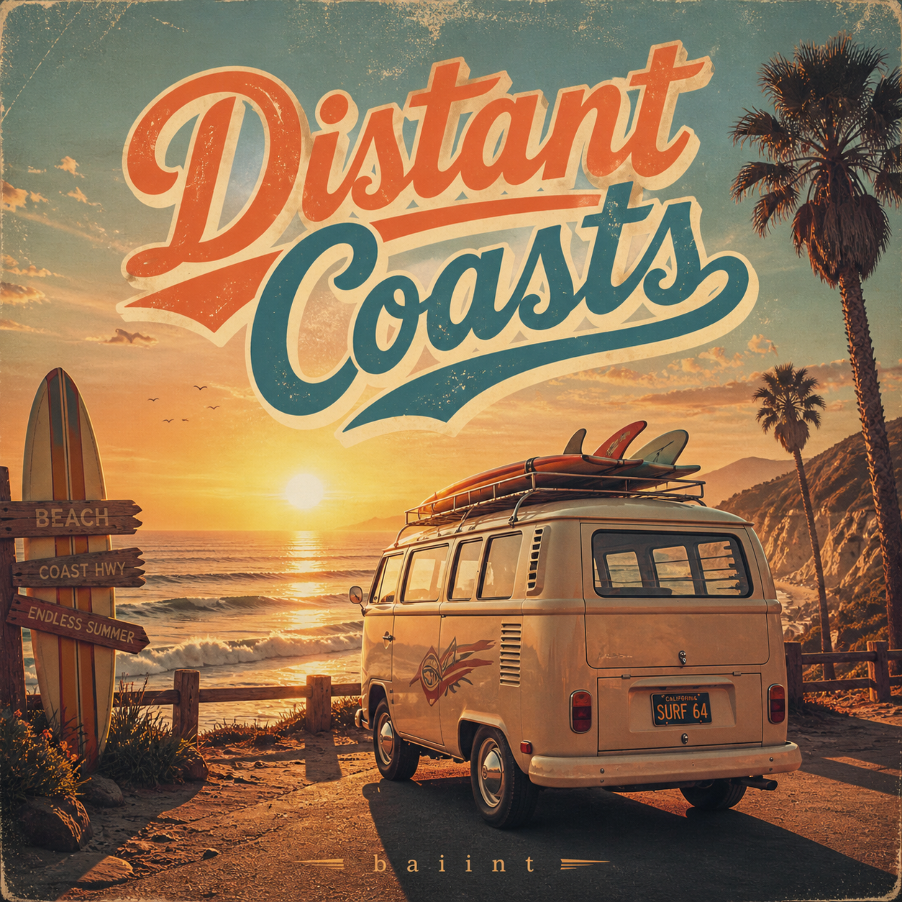 Distant Coasts (Surf Rock) artwork