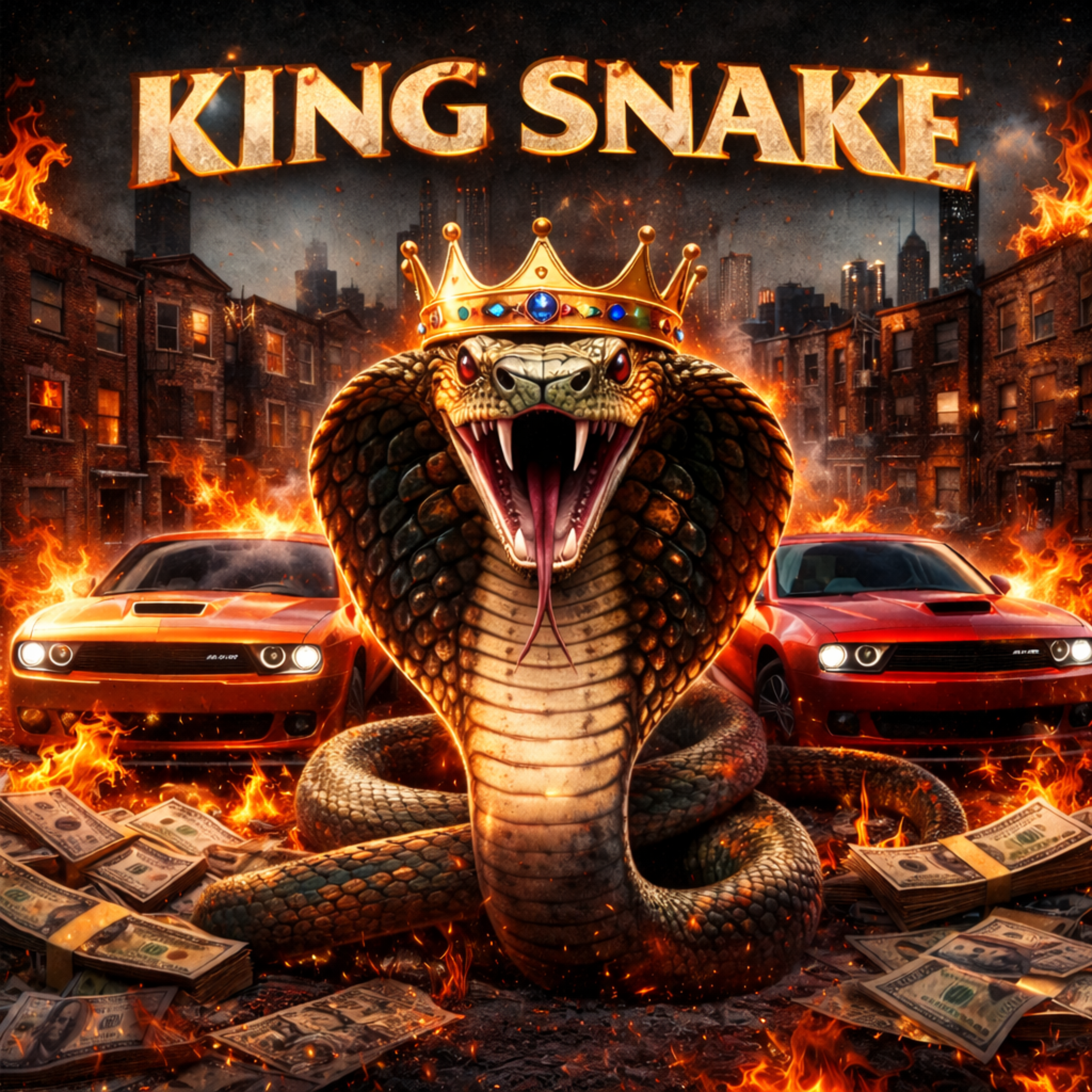 King Snake artwork