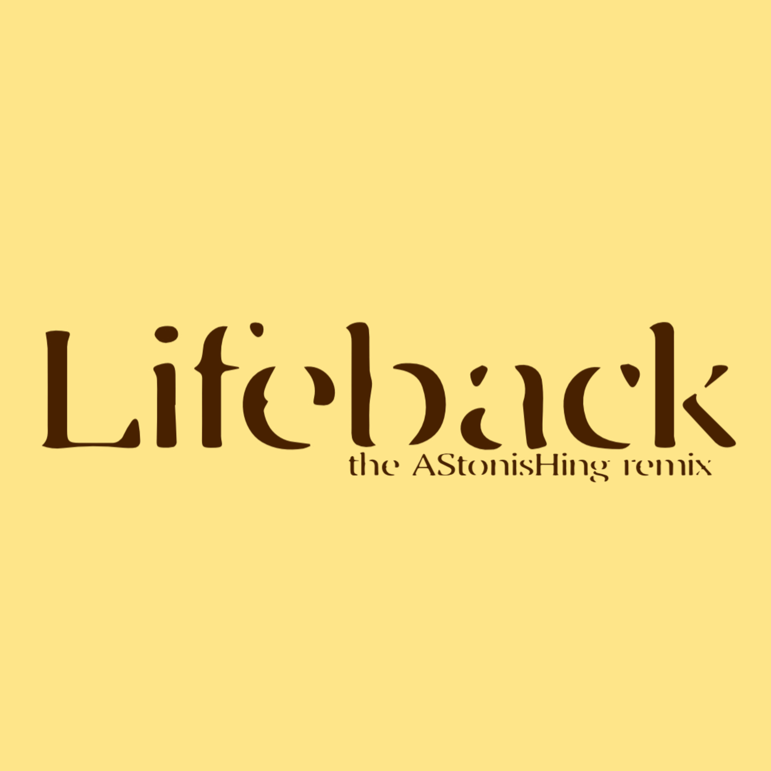 Lifeback (Remix) artwork