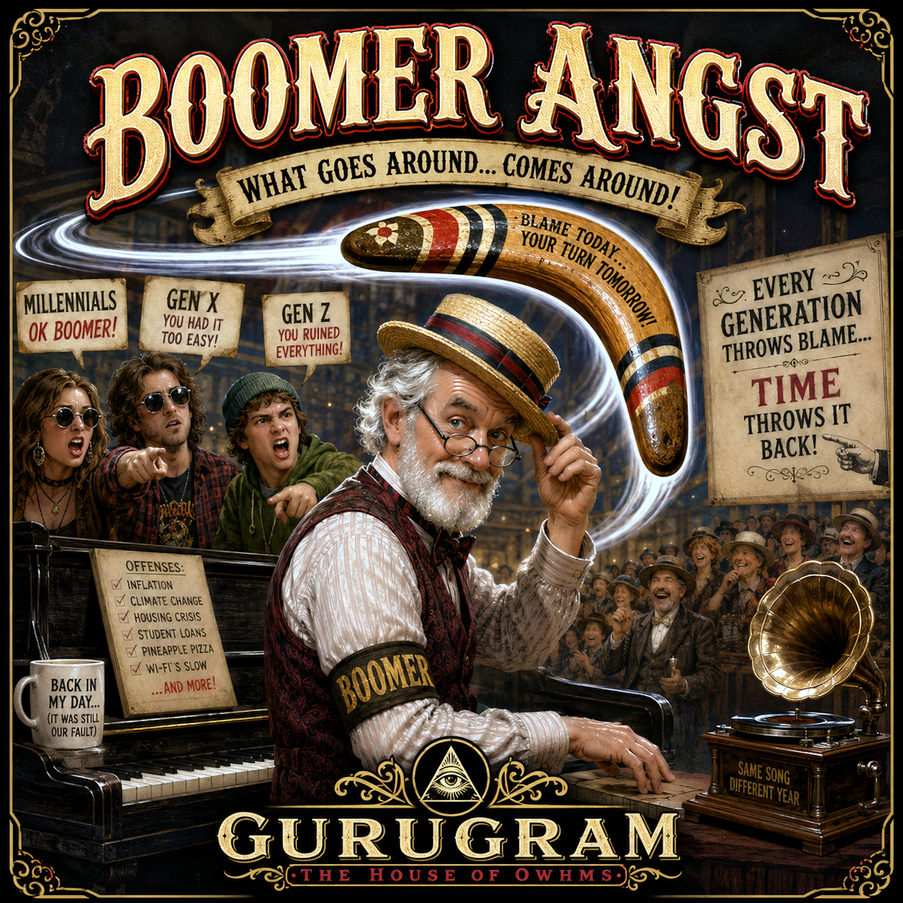 BOOMER ANGST by GURUGRAM cover art