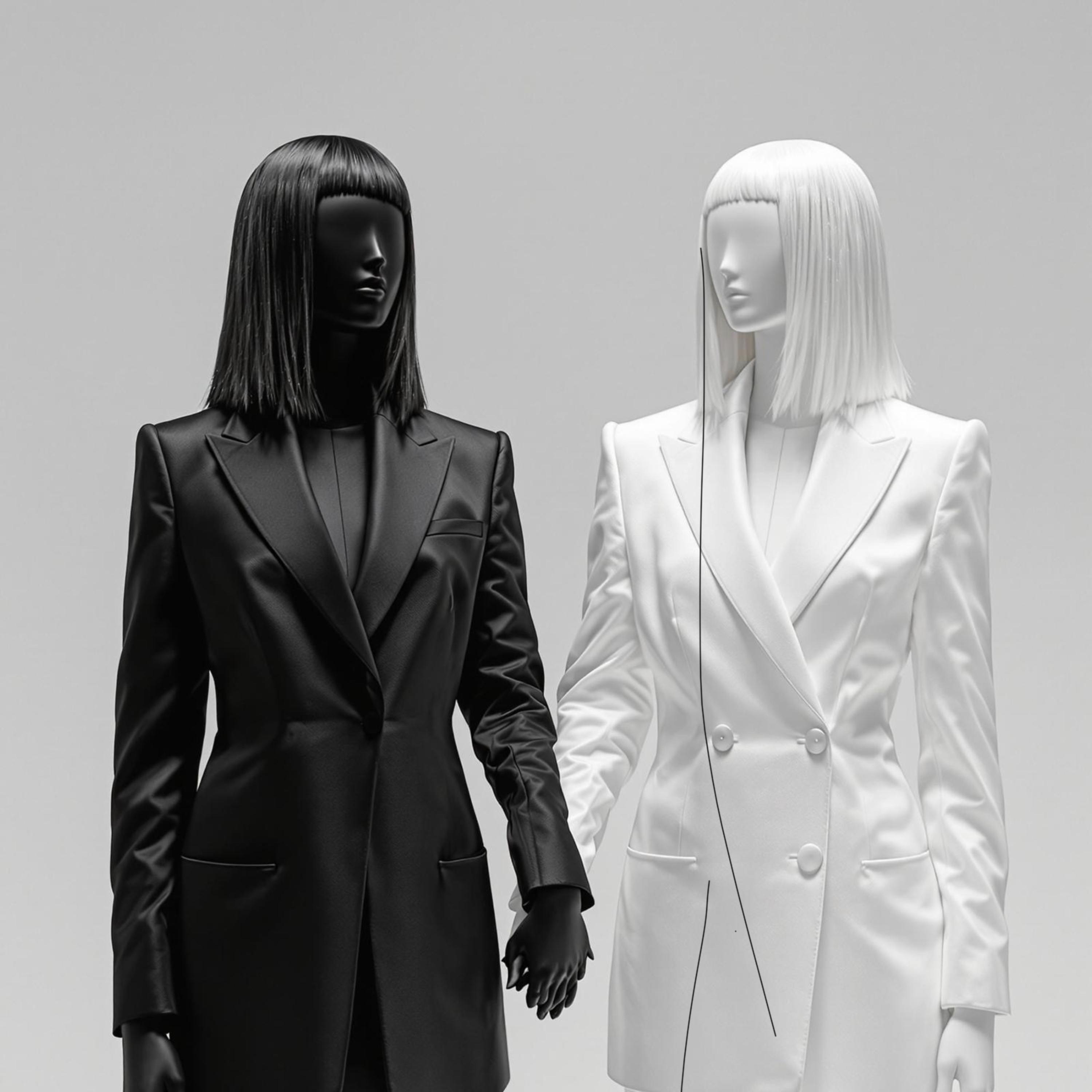 BLACK AND WHITE artwork