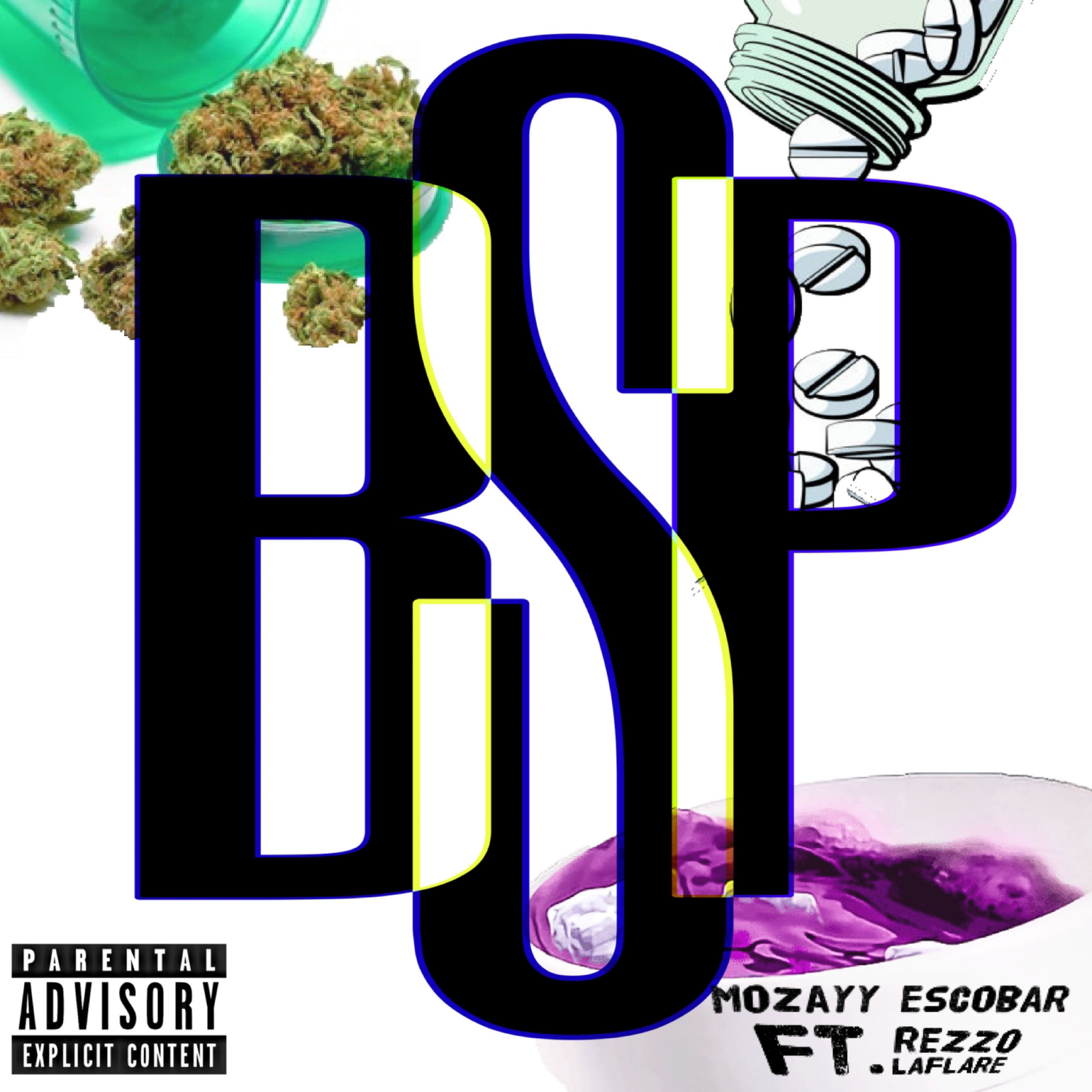 B.S.P. (Big S*** Popper) artwork