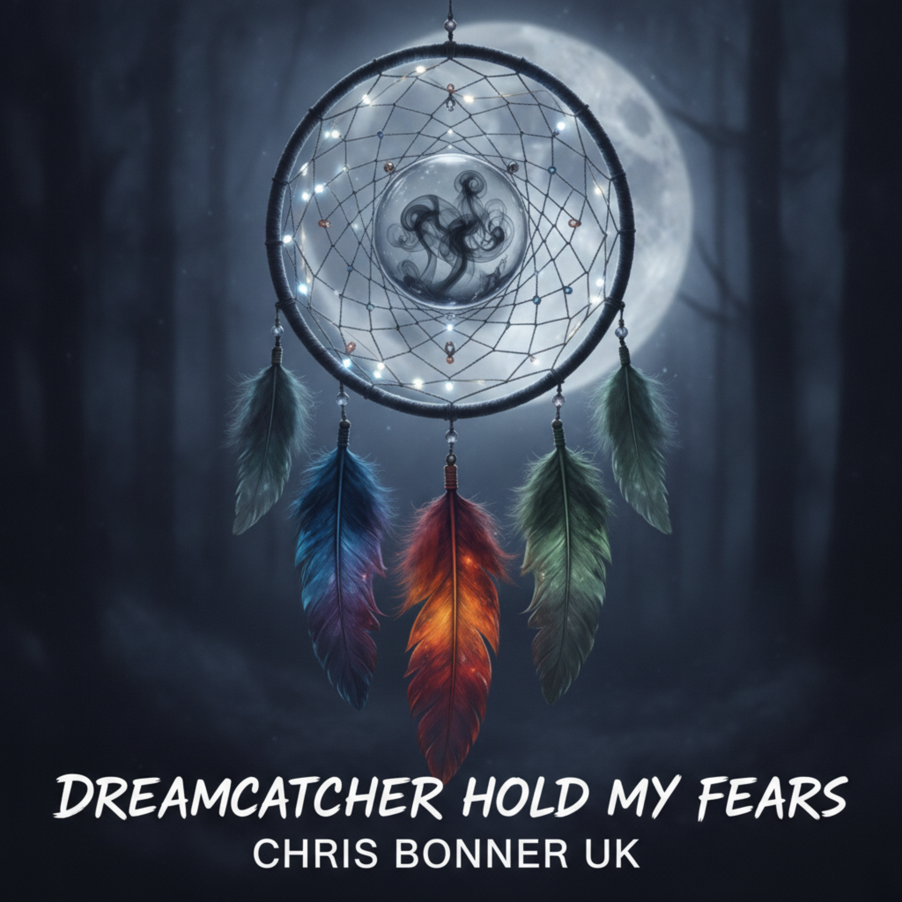 Dreamcatcher Hold My Fears by Chris Bonner UK cover art