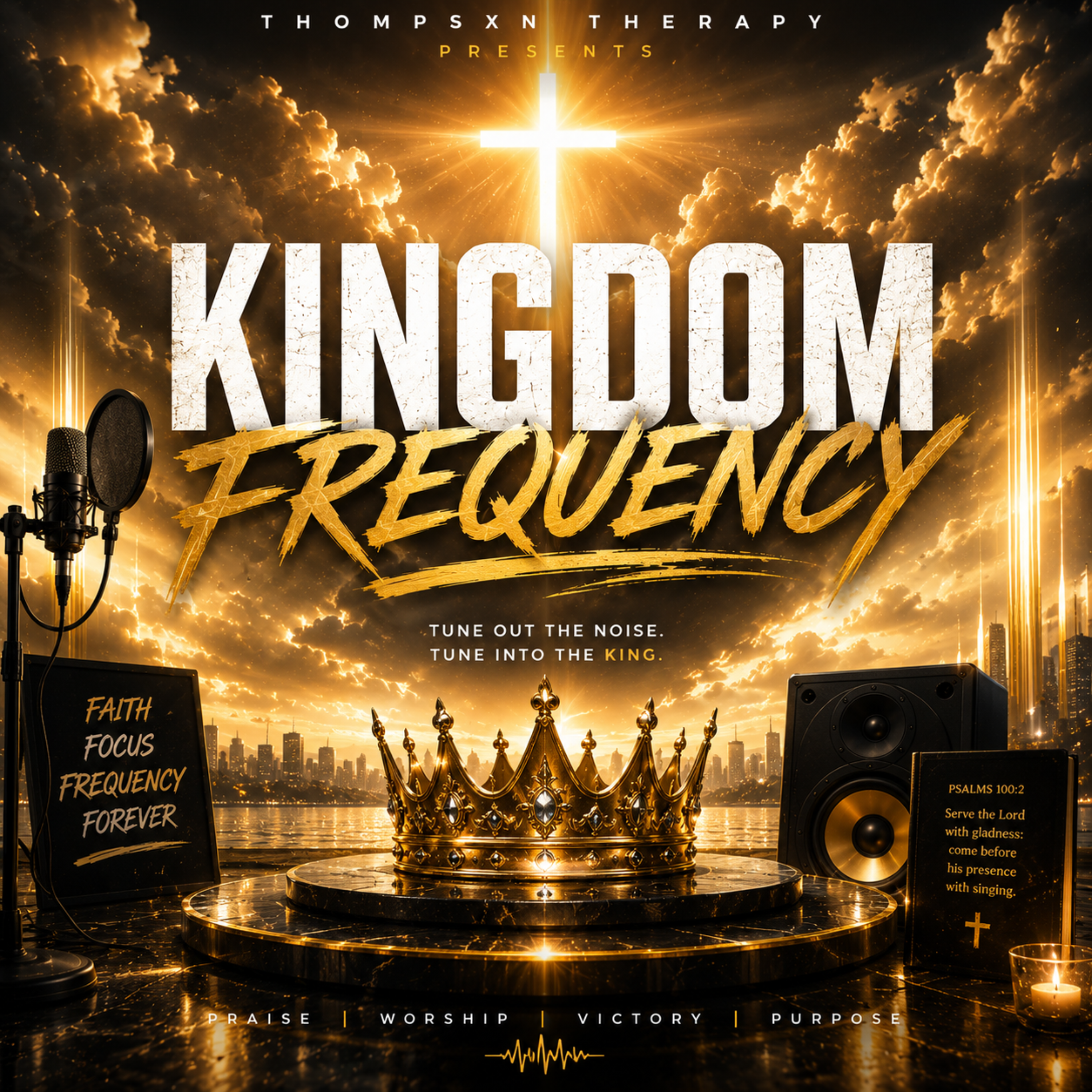 Kingdom Frequency by Thompsxn Therapy cover art