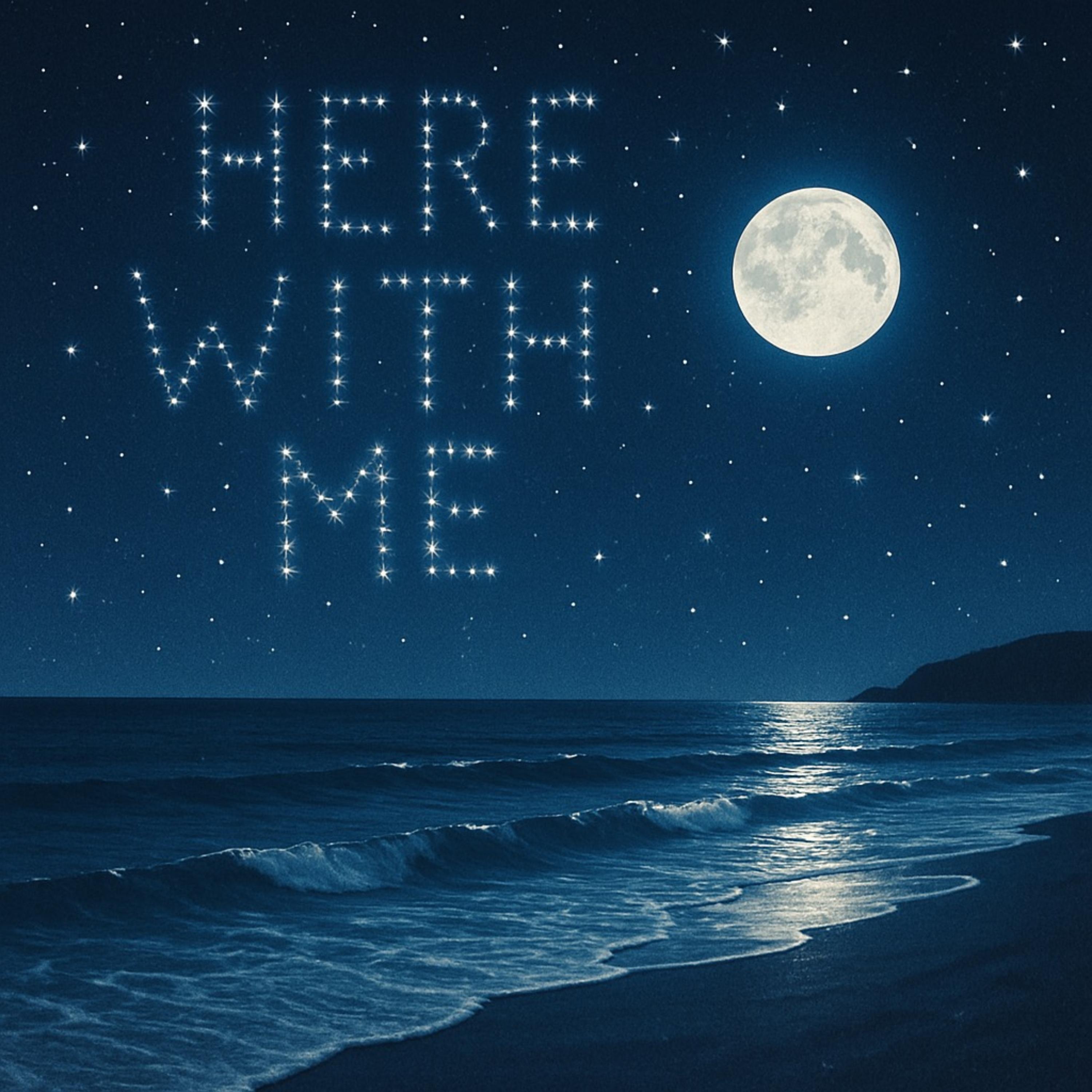 HERE WITH ME artwork