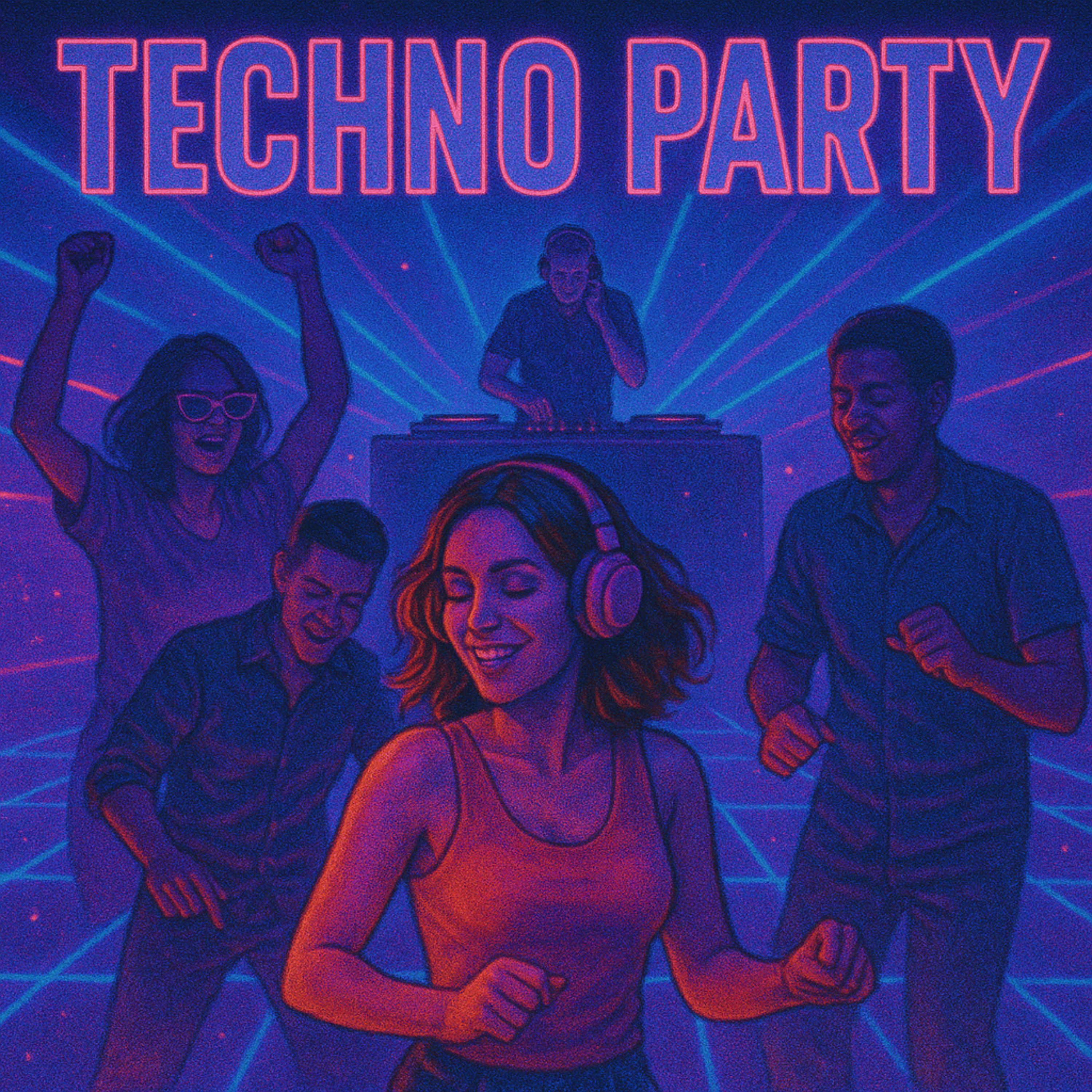 Techno Party artwork