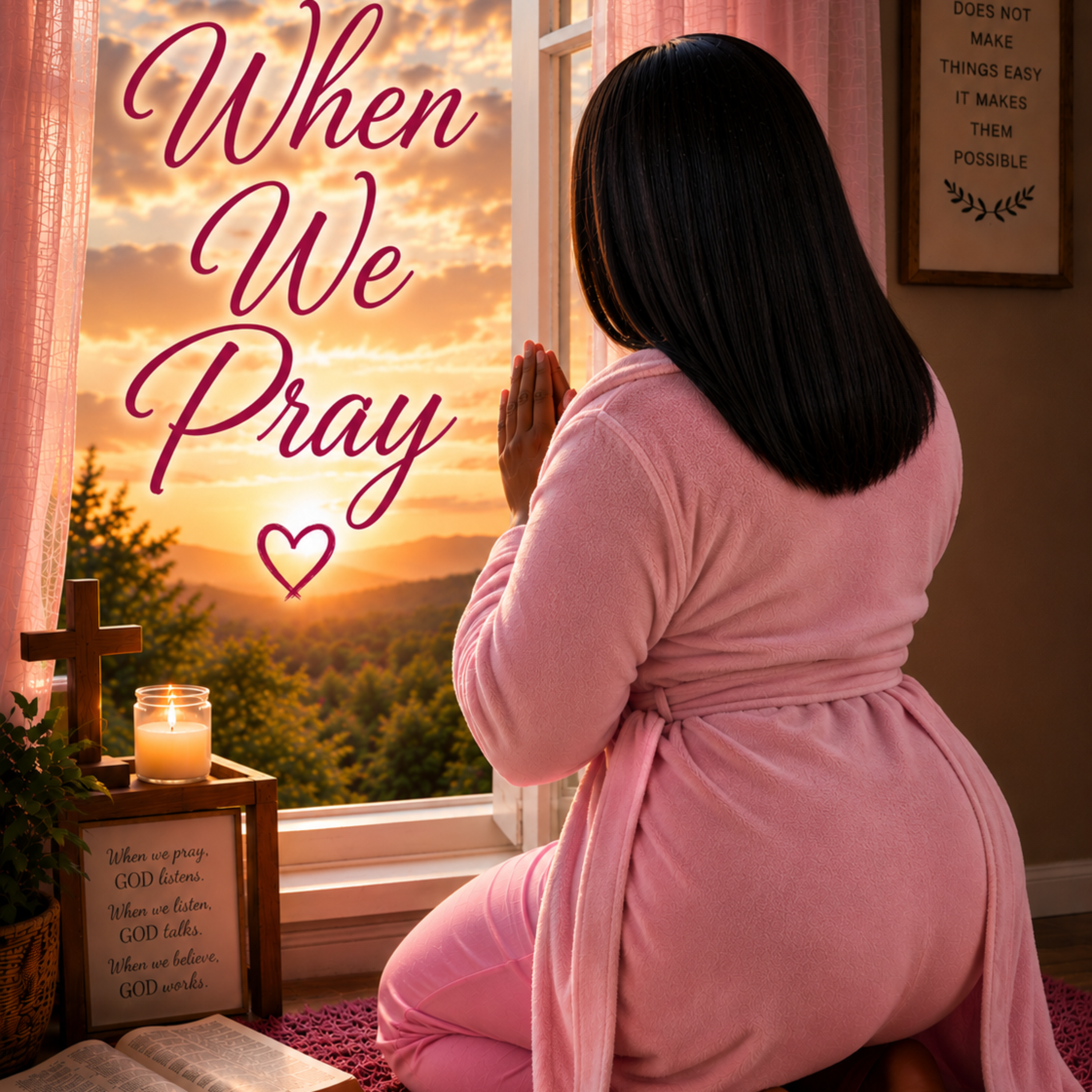 When we Pray by Esther Melinda cover art